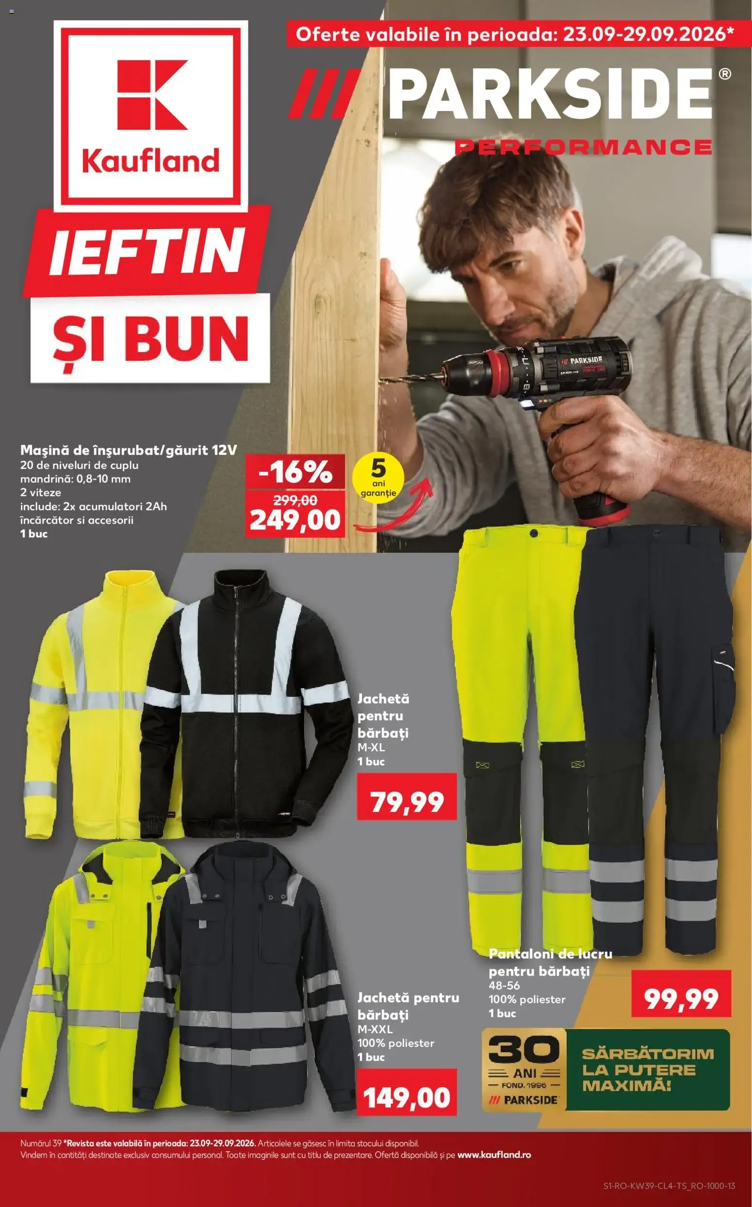 Catalog Kaufland Catalog Nonfood 23.09.2026 - Revista si Oferta de la 23 septembrie până la 29 septembrie 2026 - Revista Pagina 1