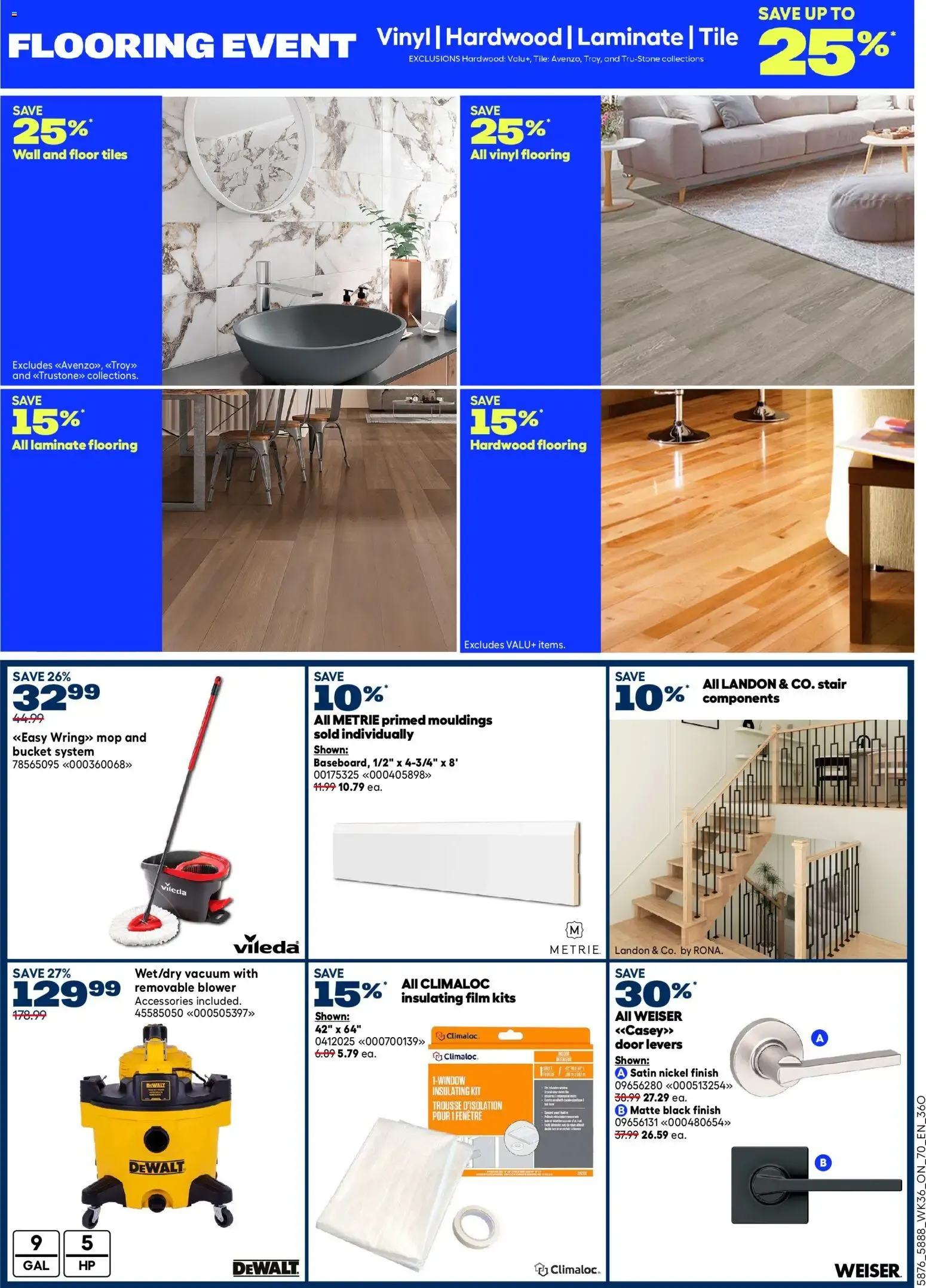 Rona weekly flyer from Oct 1, 2026 > weekly specials & deals from October 1 to October 14 2026 - flyer page 3