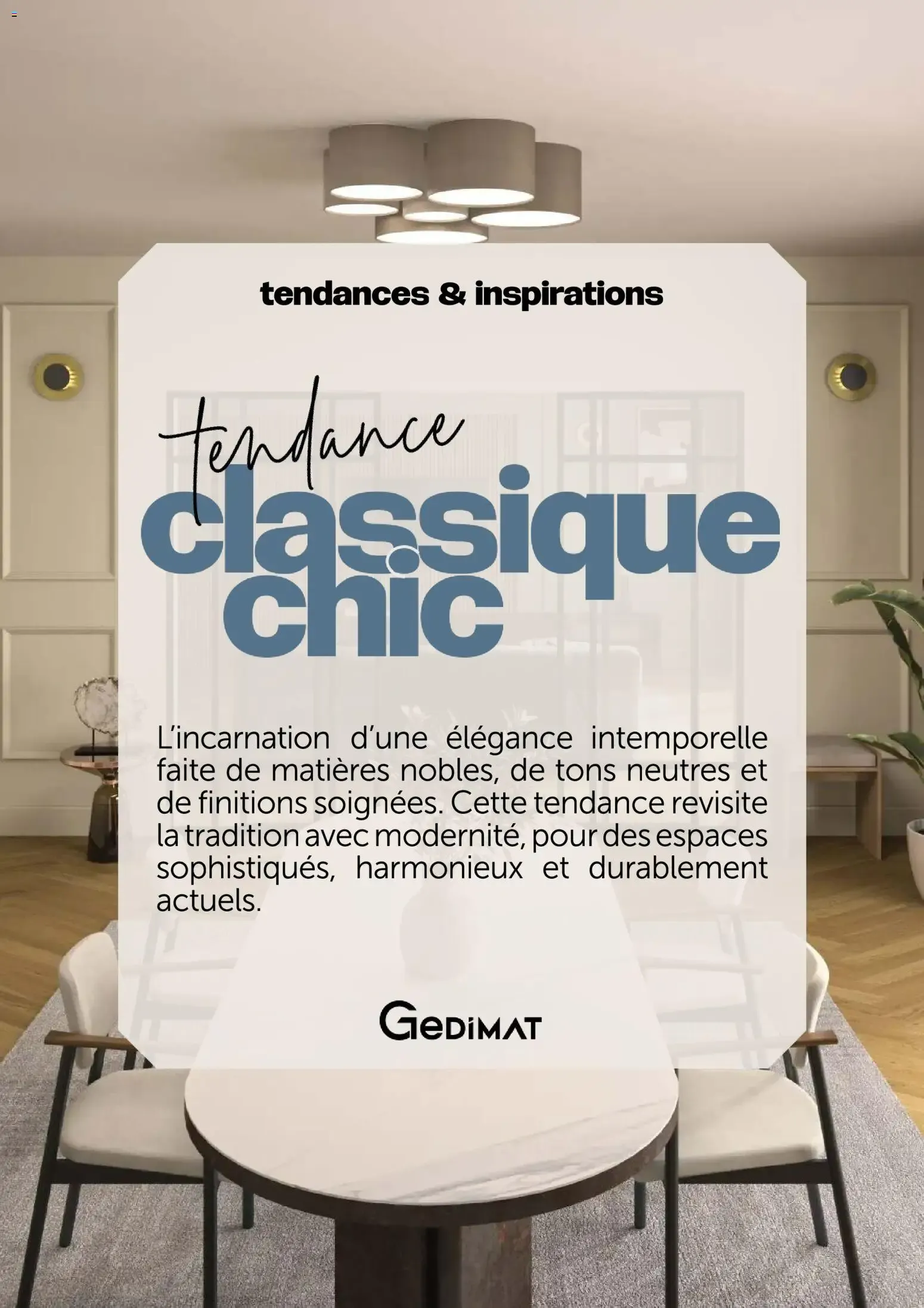 Gedimat tendances 2026 à partir du 03/07/2026 - promo en ligne du 3 juillet au 31 décembre 2026 - Catalogue page 10