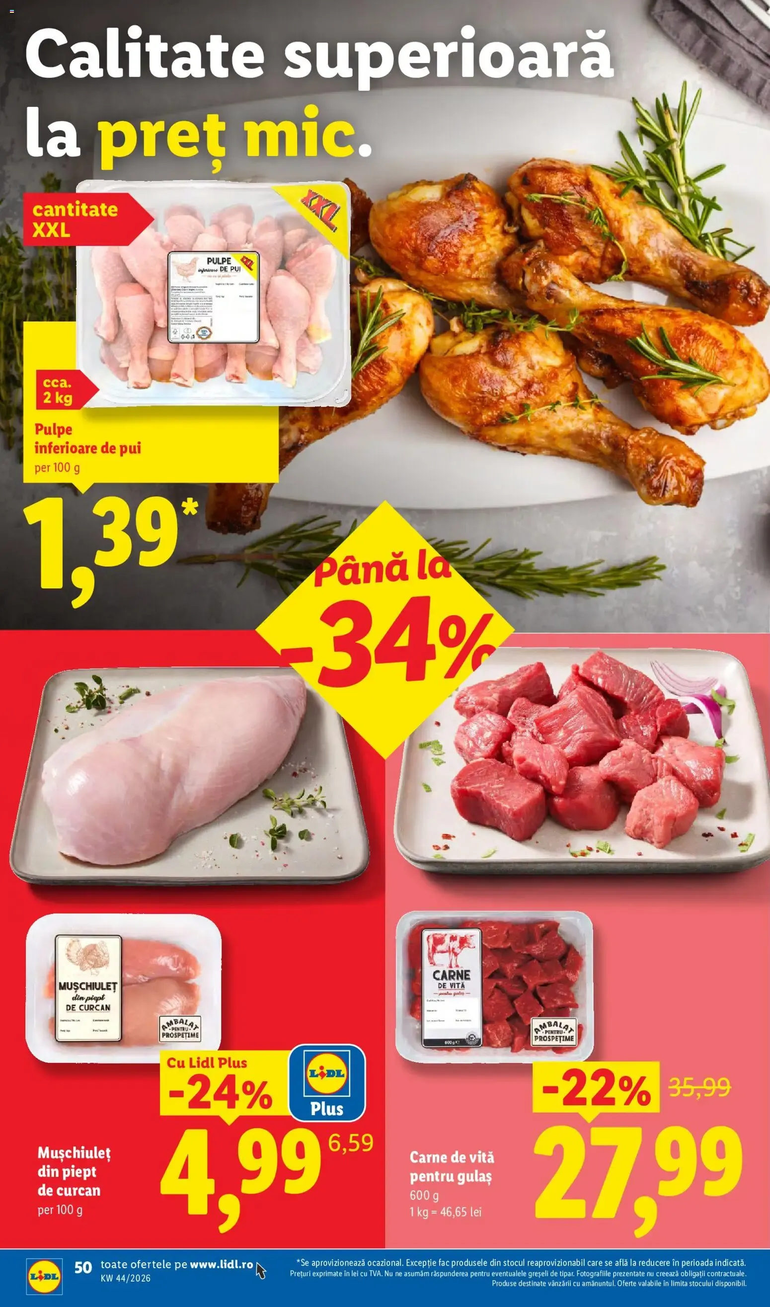 Catalog Catalog LIDL 26.10.2026 - Oferta și Revista online de la 26 octombrie până la 1 noiembrie 2026 - Revista Pagina 50