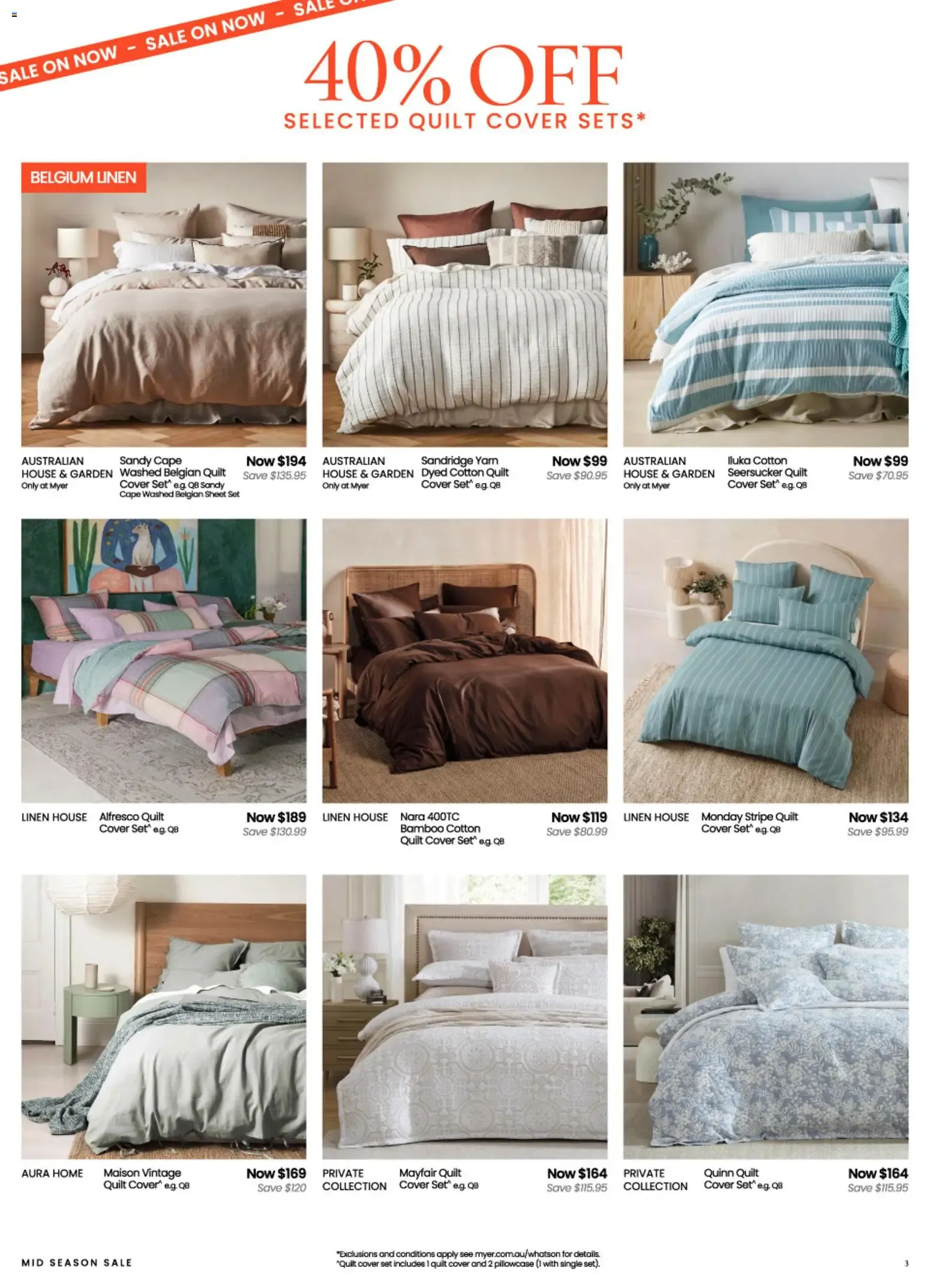 Myer Mid Season Sale - Catalogue valid from 9 September to 29 September 2026 - page 3