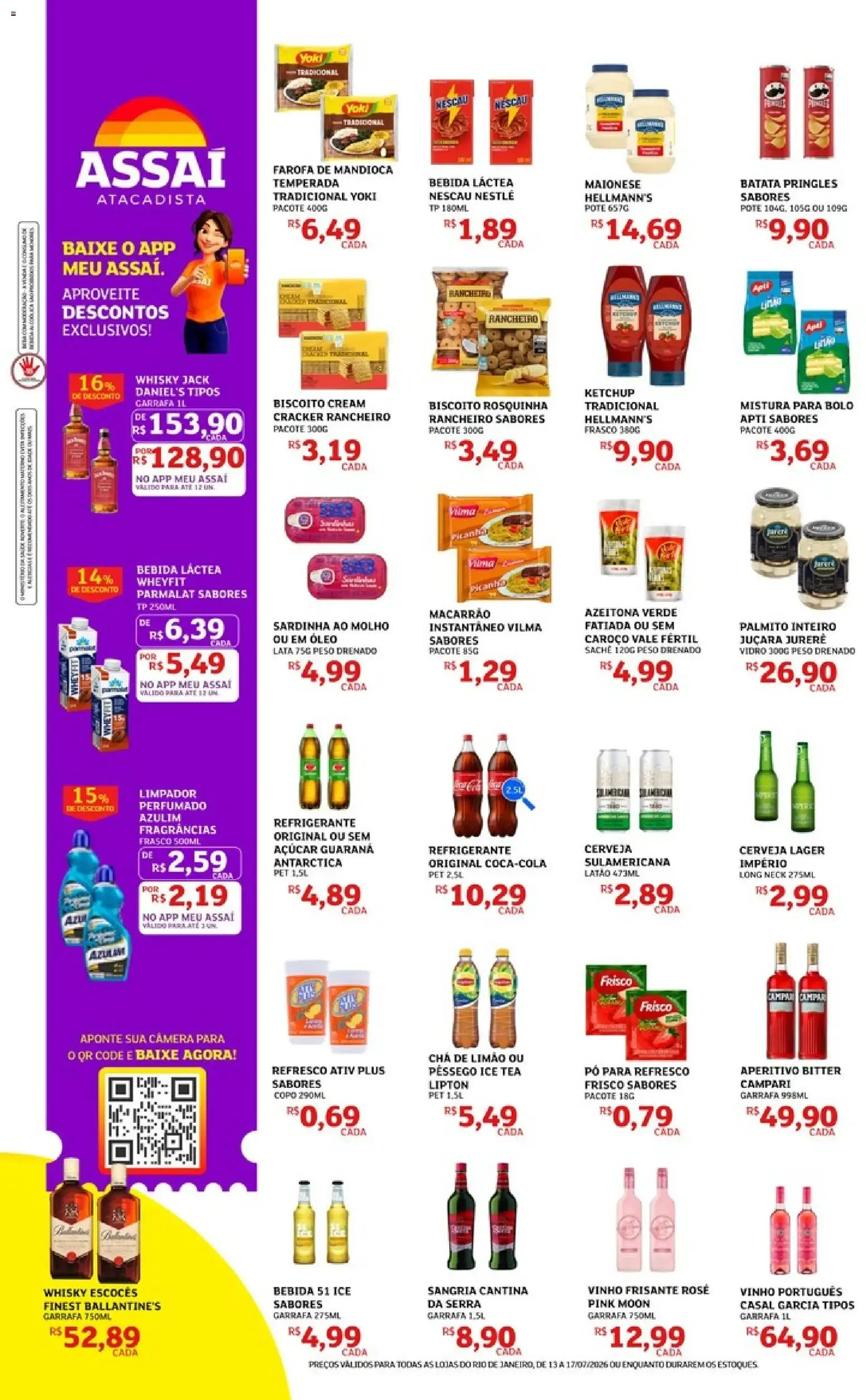 Encarte de Assaí Atacadista ofertas - RJ de 13/07/2026 | Promoções Online 13 de julho até 17 de julho 2026 - Pagina 2
