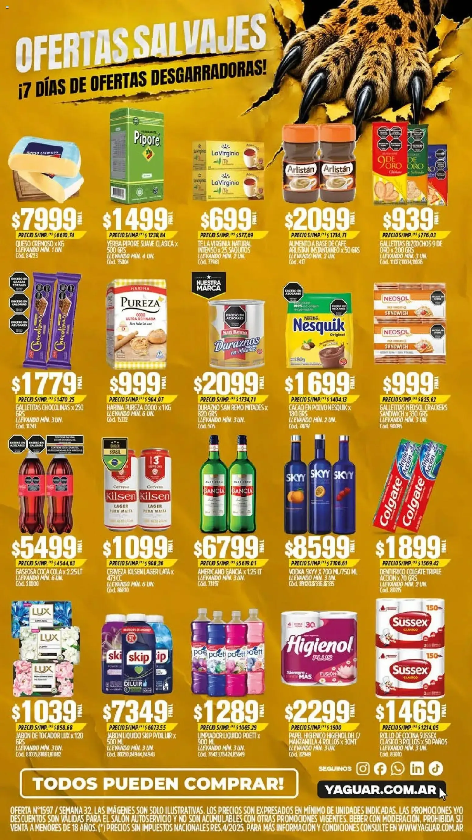 Ofertas de Yaguar - Oferta Semanal General Roca del 03/08/2026 - 08/08/2026 3 de agosto al 8 de agosto 2026 - Página 2 del catálogo