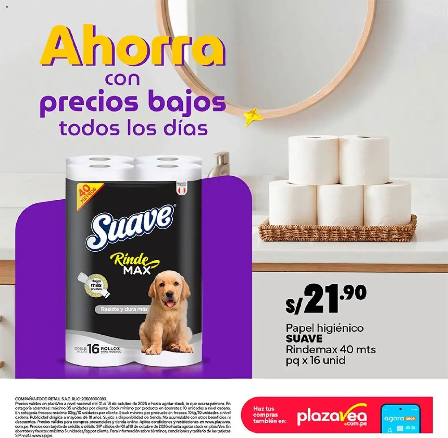 Catalogo de Catálogo Plaza Vea - Especial Aniversario N1 online del 01/10/2026 1 de octubre al 18 de octubre 2026 - Pag 22