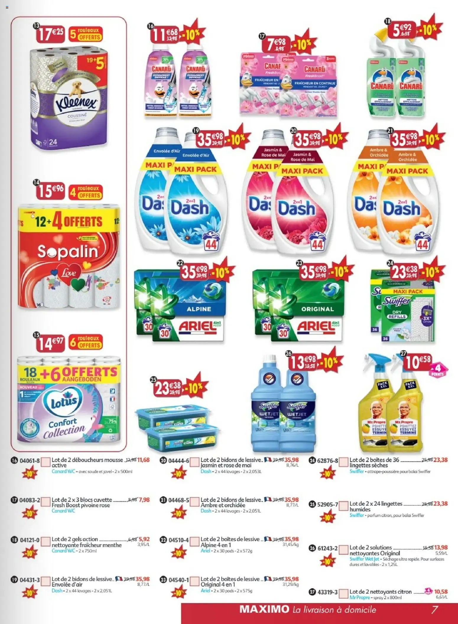 Maximo catalogue epicerie à partir du 28/09/2026 - promo en ligne du 28 septembre au 25 octobre 2026 - Catalogue page 7