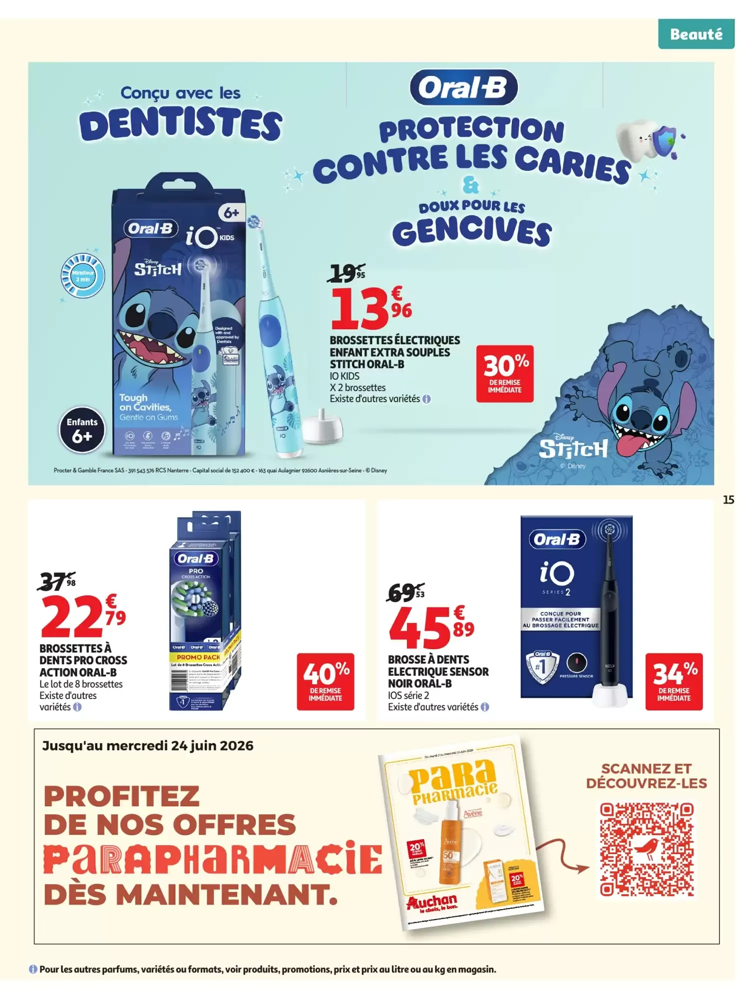 Catalogue Auchan | Beauté du 16 juin au 28 juin 2026 - Catalogue page 15
