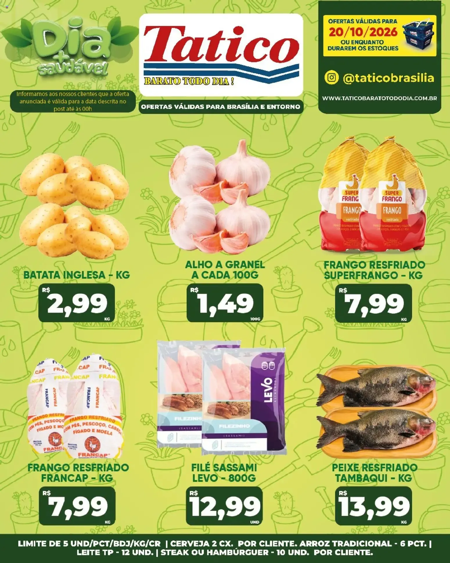 Encarte de Tatico ofertas do Dia de 20/10/2026 | Promoções Online 20 de outubro até 20 de outubro 2026 - Pagina 18