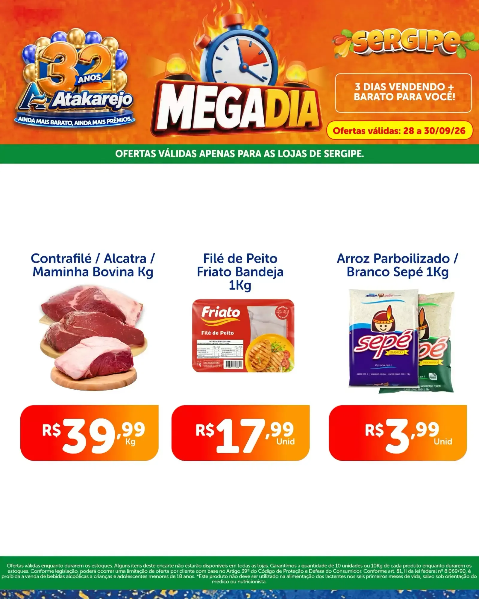 Encarte de Megadia Atakarejo Sergipe 28 de setembro até 30 de setembro 2026 - Pagina 4