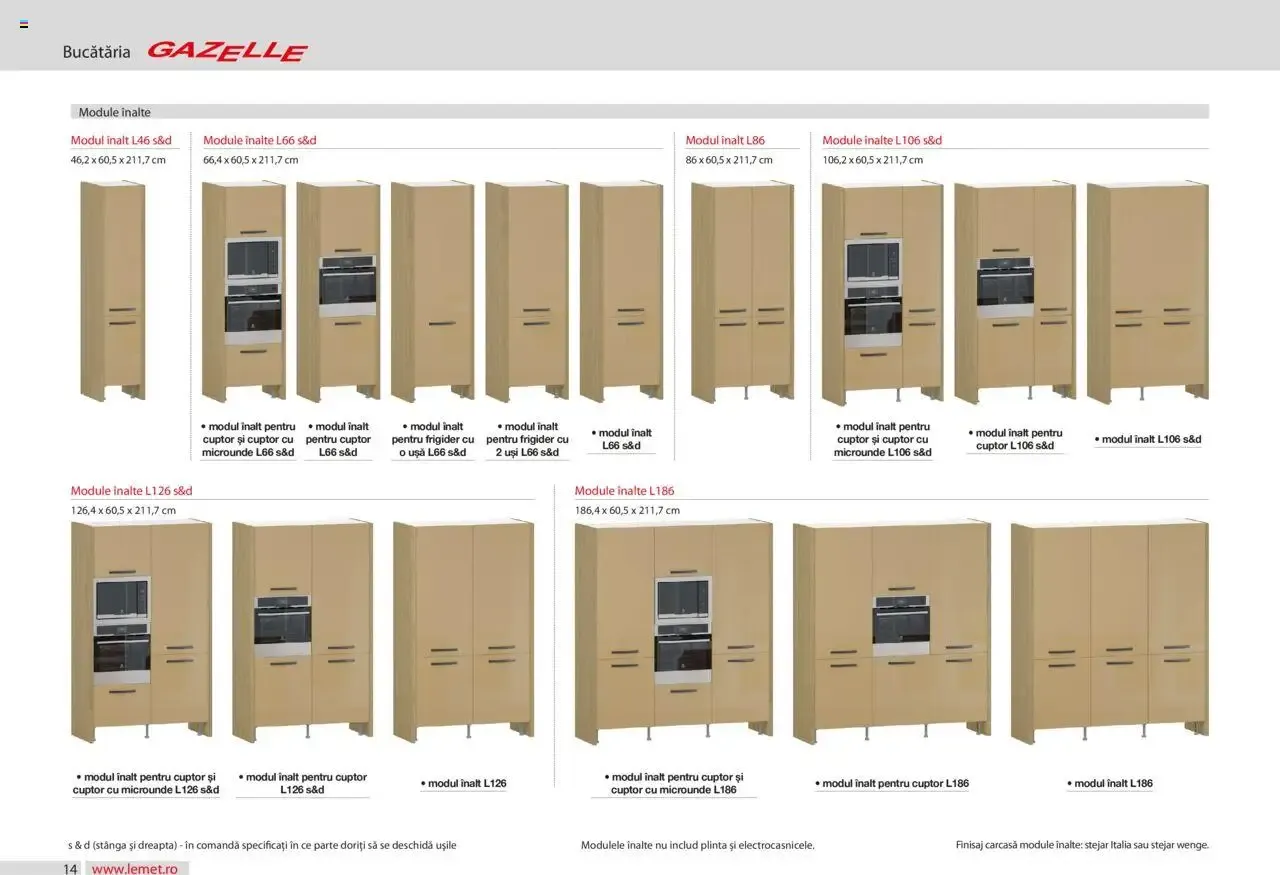 Catalog LEM'S - Bucătăria GAZELLE de la 17 noiembrie până la 31 ianuarie 2027 - Revista Pagina 14