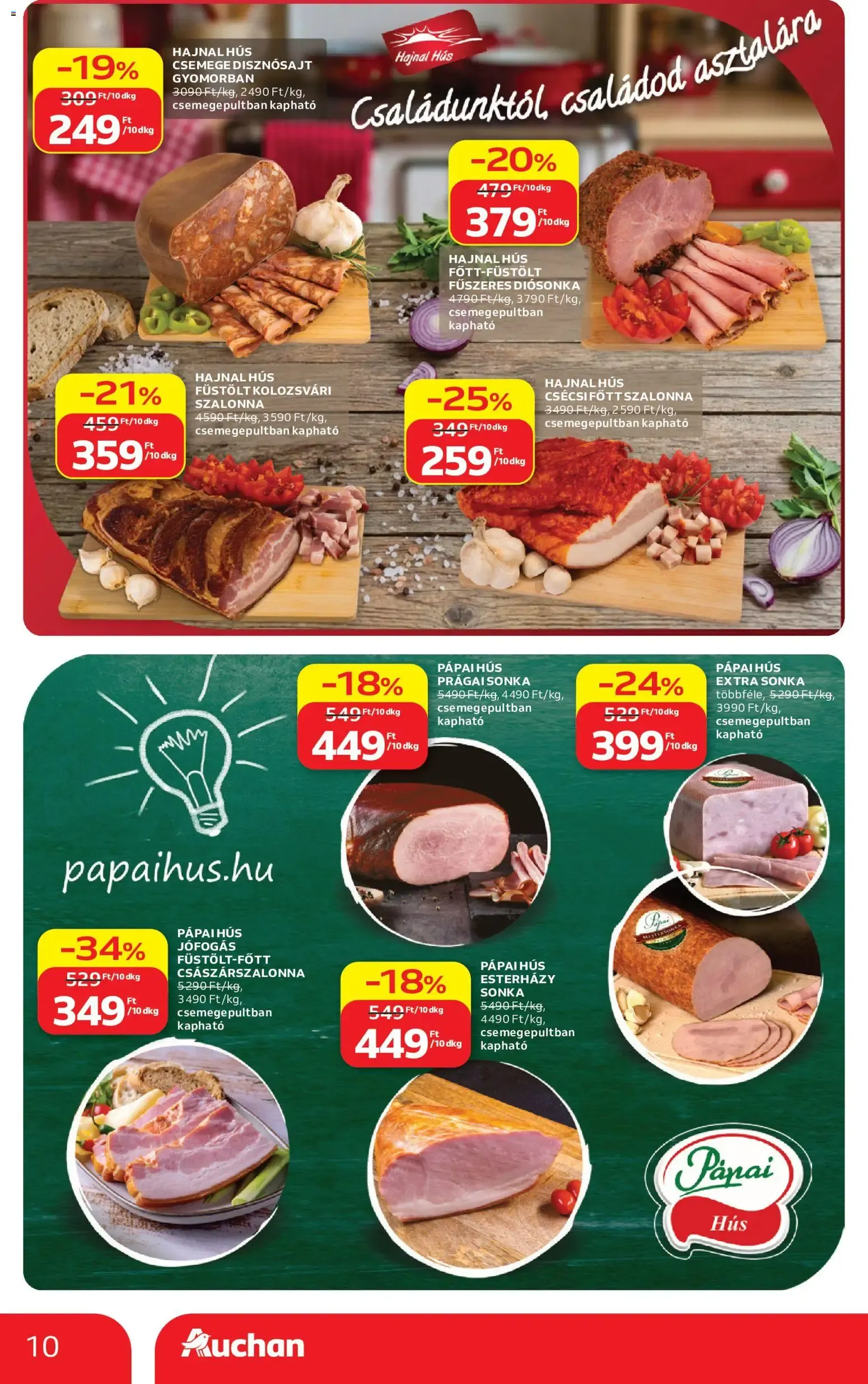Katalógus Auchan hipermarket szeptember 17.-tól szeptember 23.-ig 2026. - Oldal 10