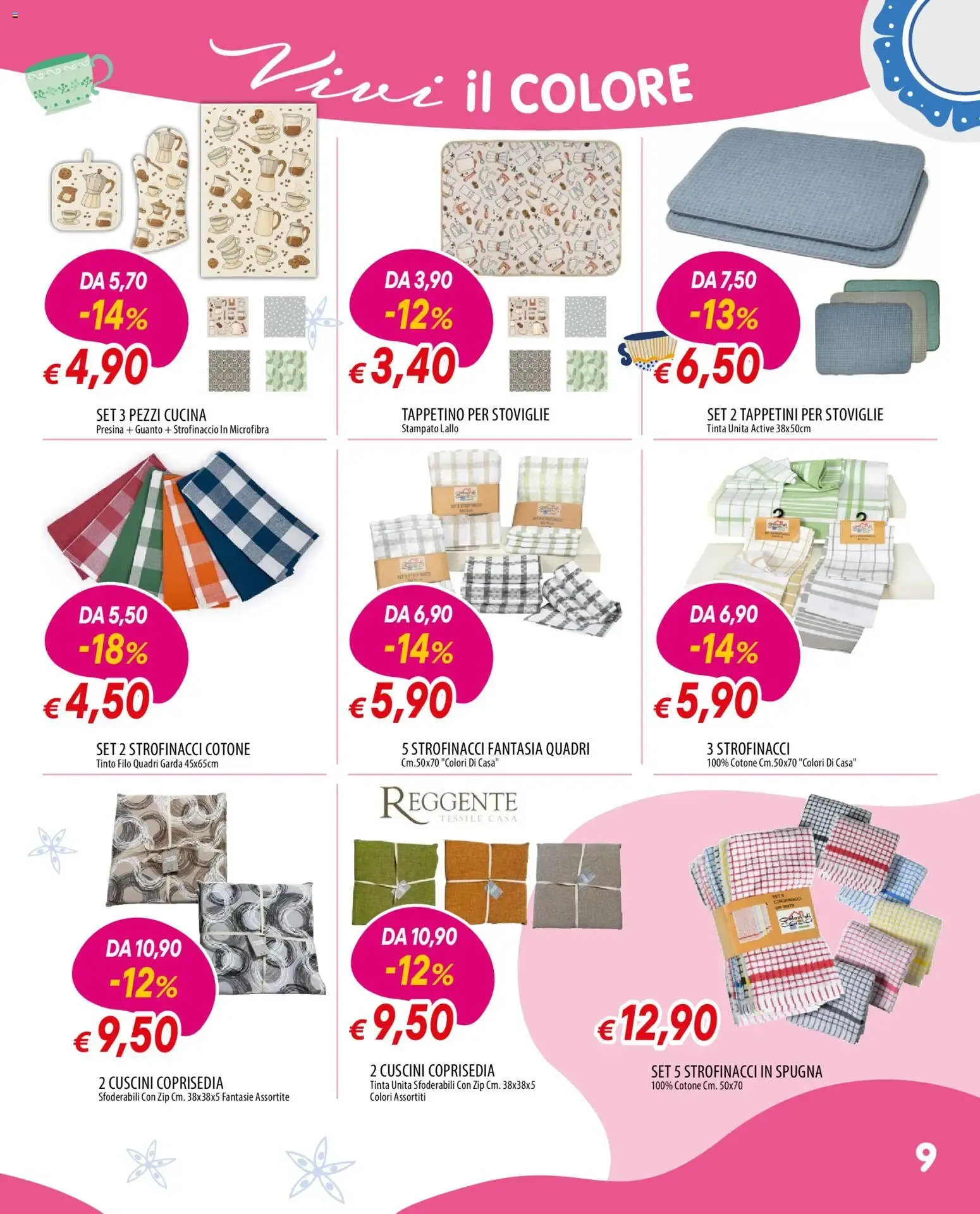 Nuovo Galassia volantino Vivi il Colore dal 11/06/2026 > offerte anteprima 🛍️ da 11 giugno a 5 luglio di 2026 - Pagina del volantino 9