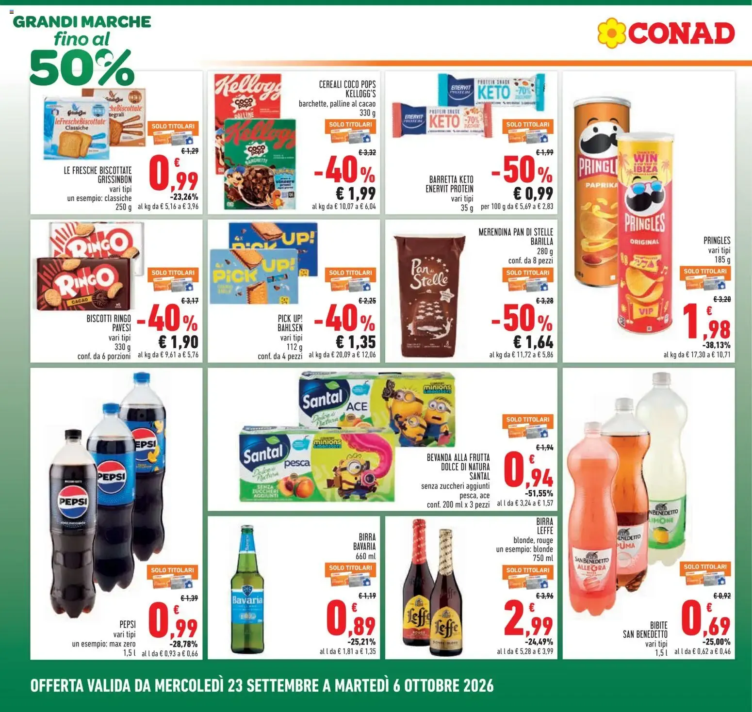 Anteprima volantino Conad dal 23/09/2026 prossima settimana da 23 settembre a 6 ottobre di 2026 - Pagina del volantino 6
