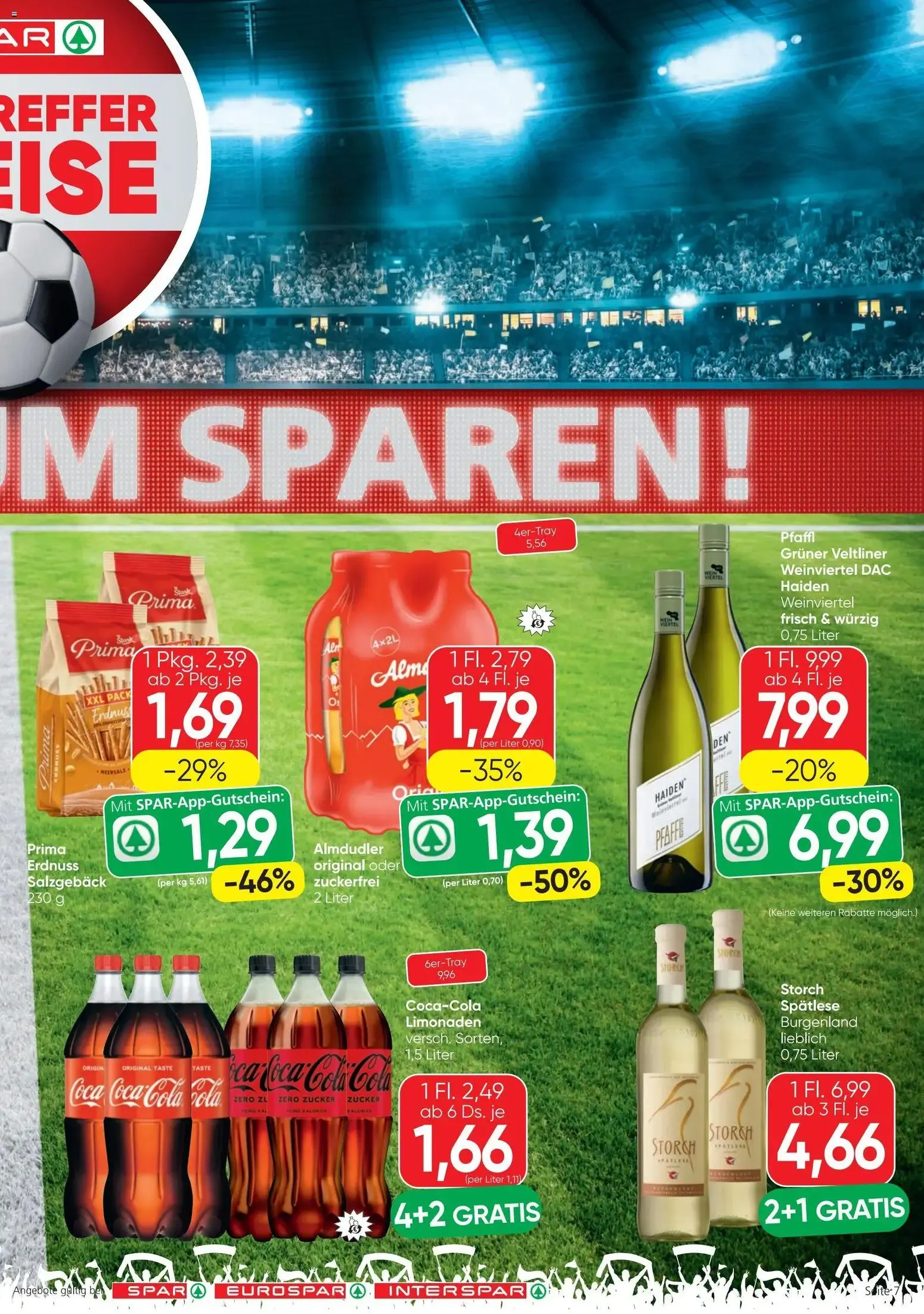 Spar - Flugblatt (18.06.2026) - Angebote und Prospekt von 18. Juni bis 30. Juni 2026 - Flugblätt seite 7