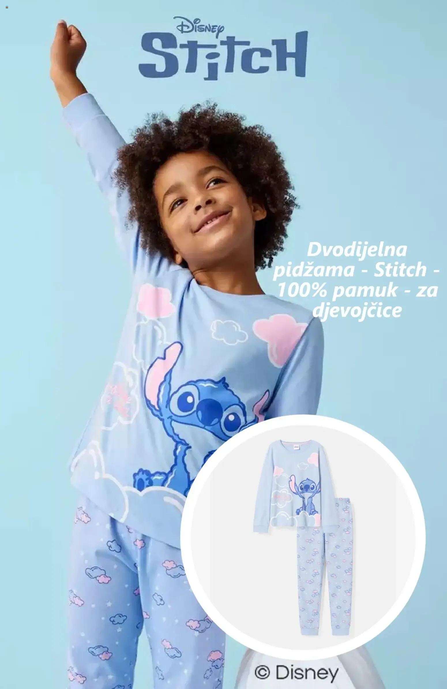 Katalog Disney Stitch - Pijama de dos piezas 100% algodón para niñas od 6. kolovoza do 19. kolovoza 2026. - Pregled Stranica 1
