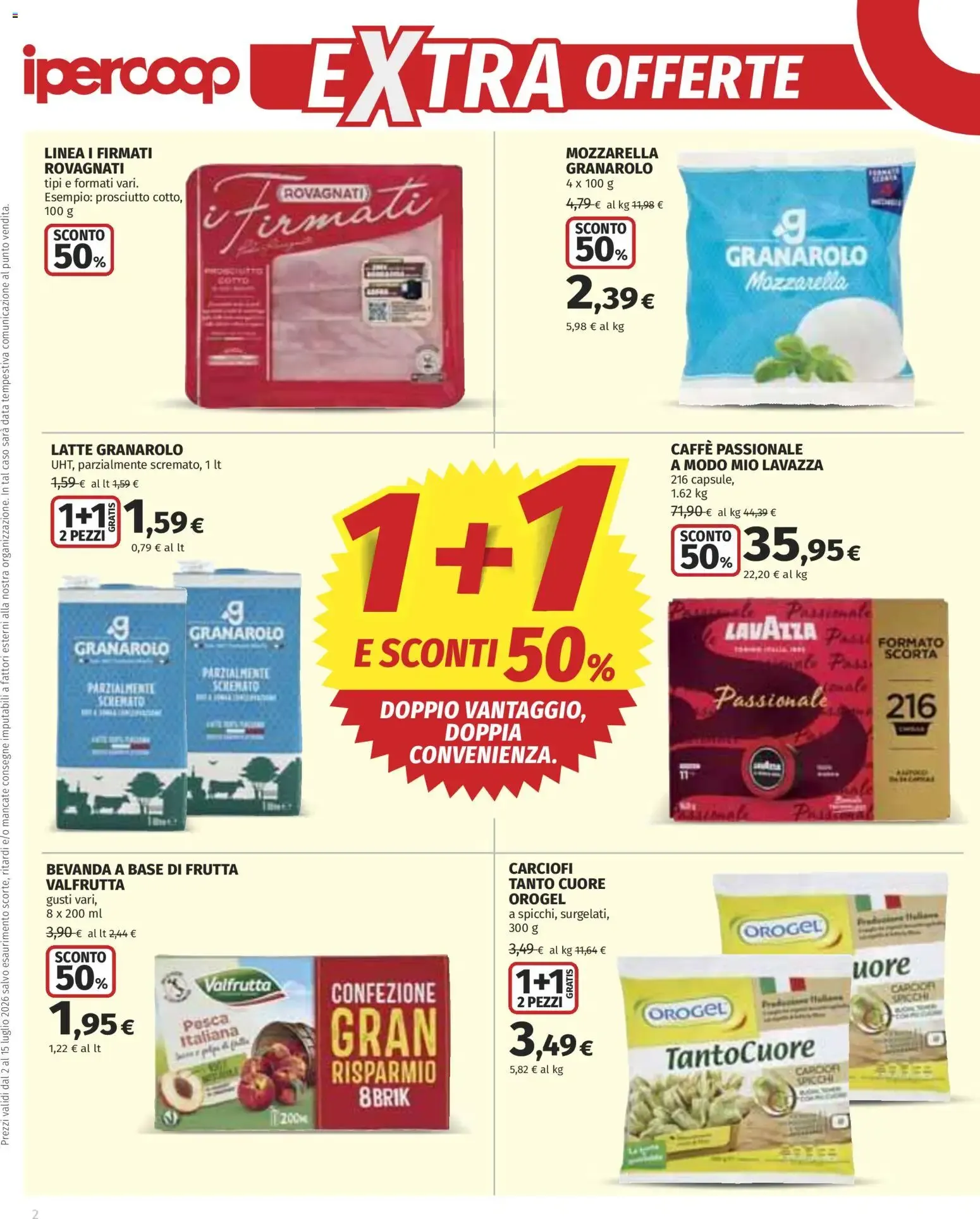 Anteprima volantino Ipercoop dal 02/07/2026 - nuovo offerte da 2 luglio a 15 luglio di 2026 - Pagina del volantino 2