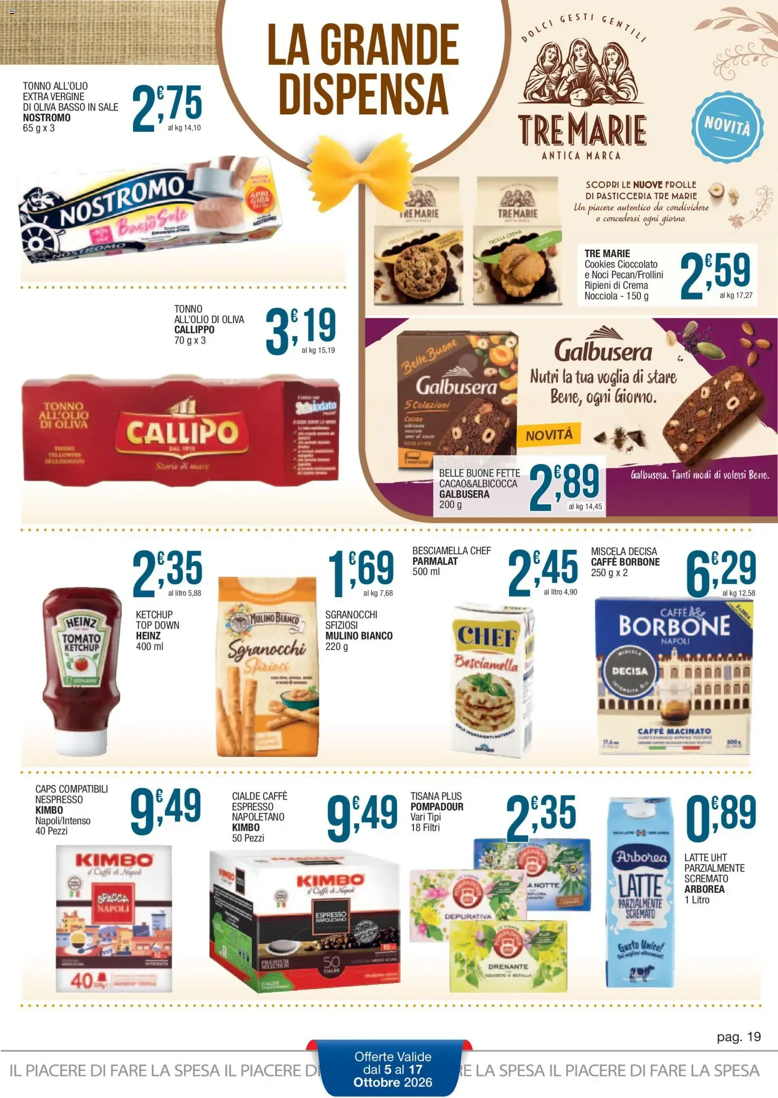 Sidis volantino dal 05/10/2026 - online Offerte da 5 ottobre a 17 ottobre di 2026 - Pagina del volantino 19