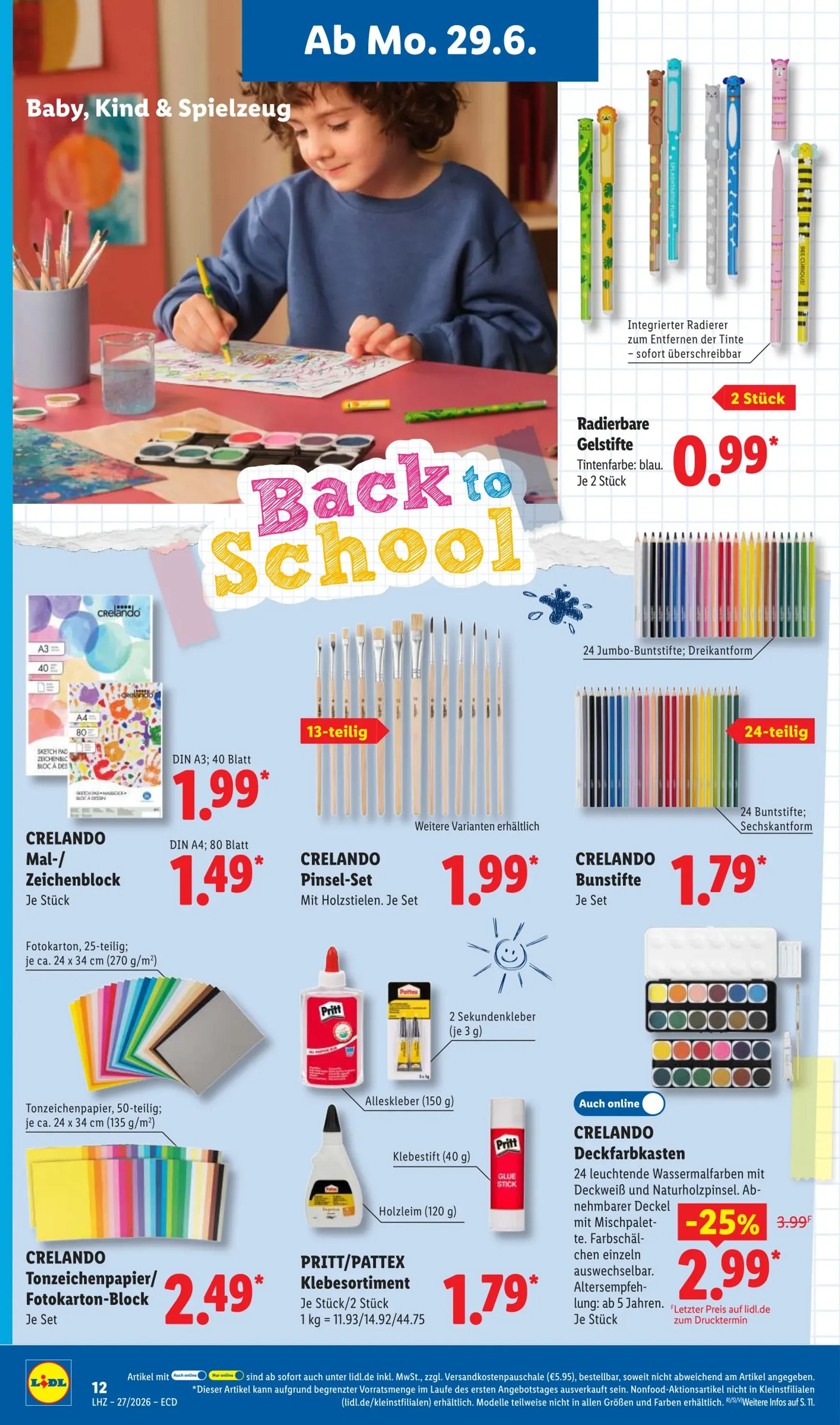 Lidl - Angebot der Woche Prospekt – von Montag 29.06.2026 bis Samstag 04.07.2026 von 29. Juni bis 4. Juli 2026 - Prospekt seite 8
