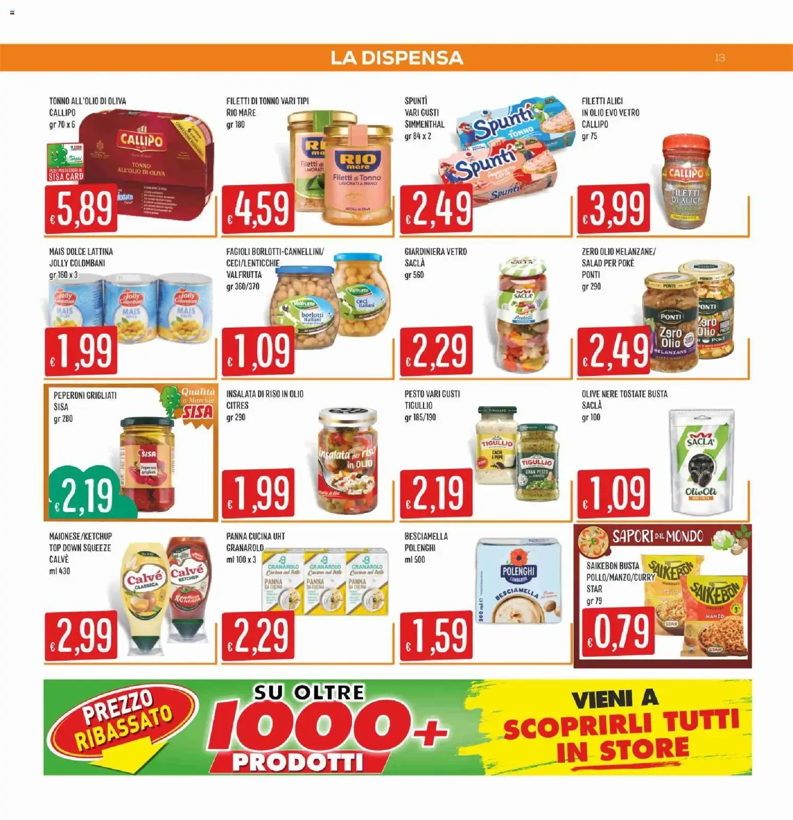 Nuovo SISA volantino Mercadò dal 25/06/2026 > offerte anteprima 🛍️ da 25 giugno a 8 luglio di 2026 - Pagina del volantino 13