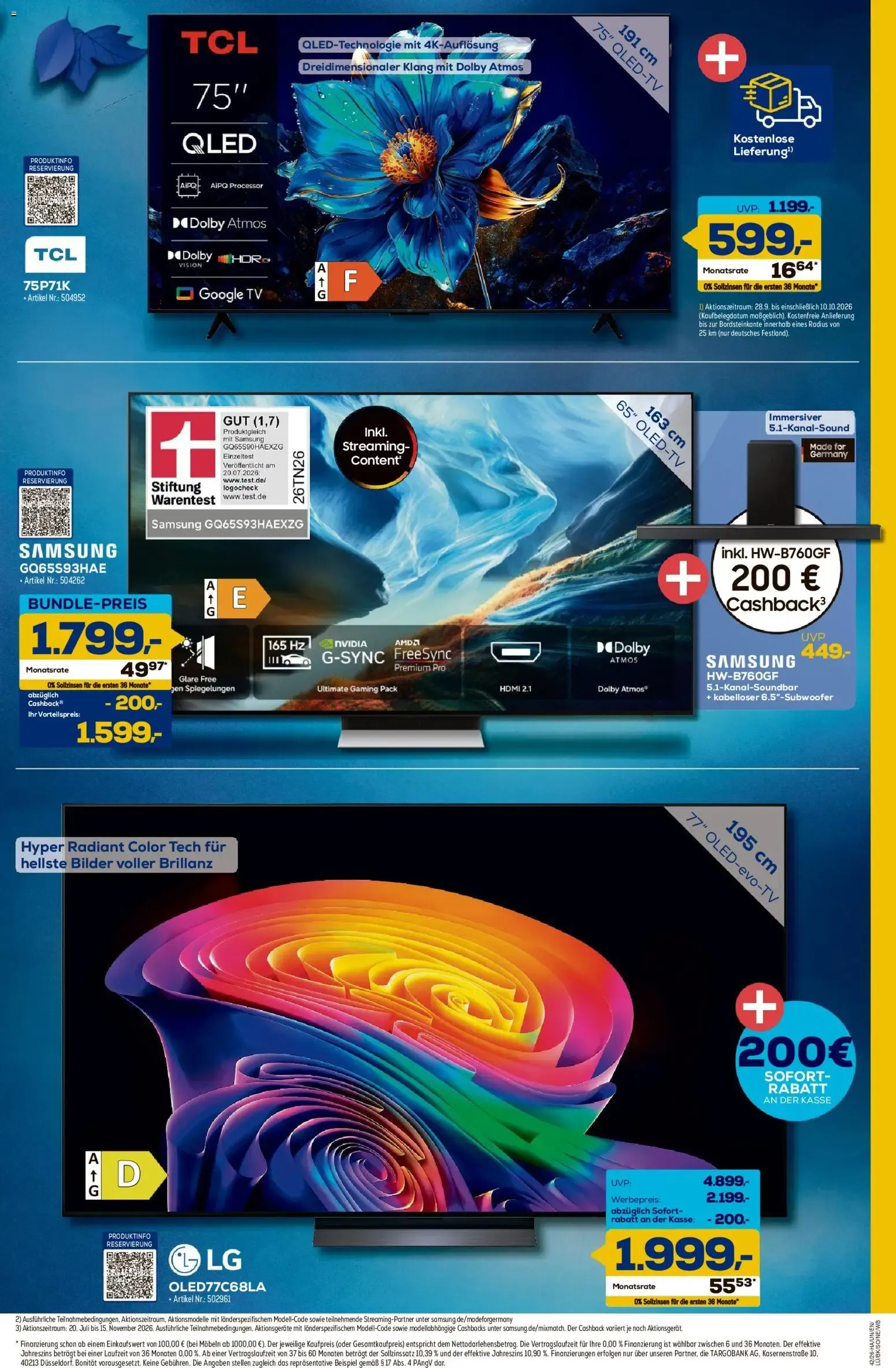 Euronics Prospekt (ab 08.10.2026) zum Blättern von 8. Oktober bis 14. Oktober 2026 - Prospekt seite 3