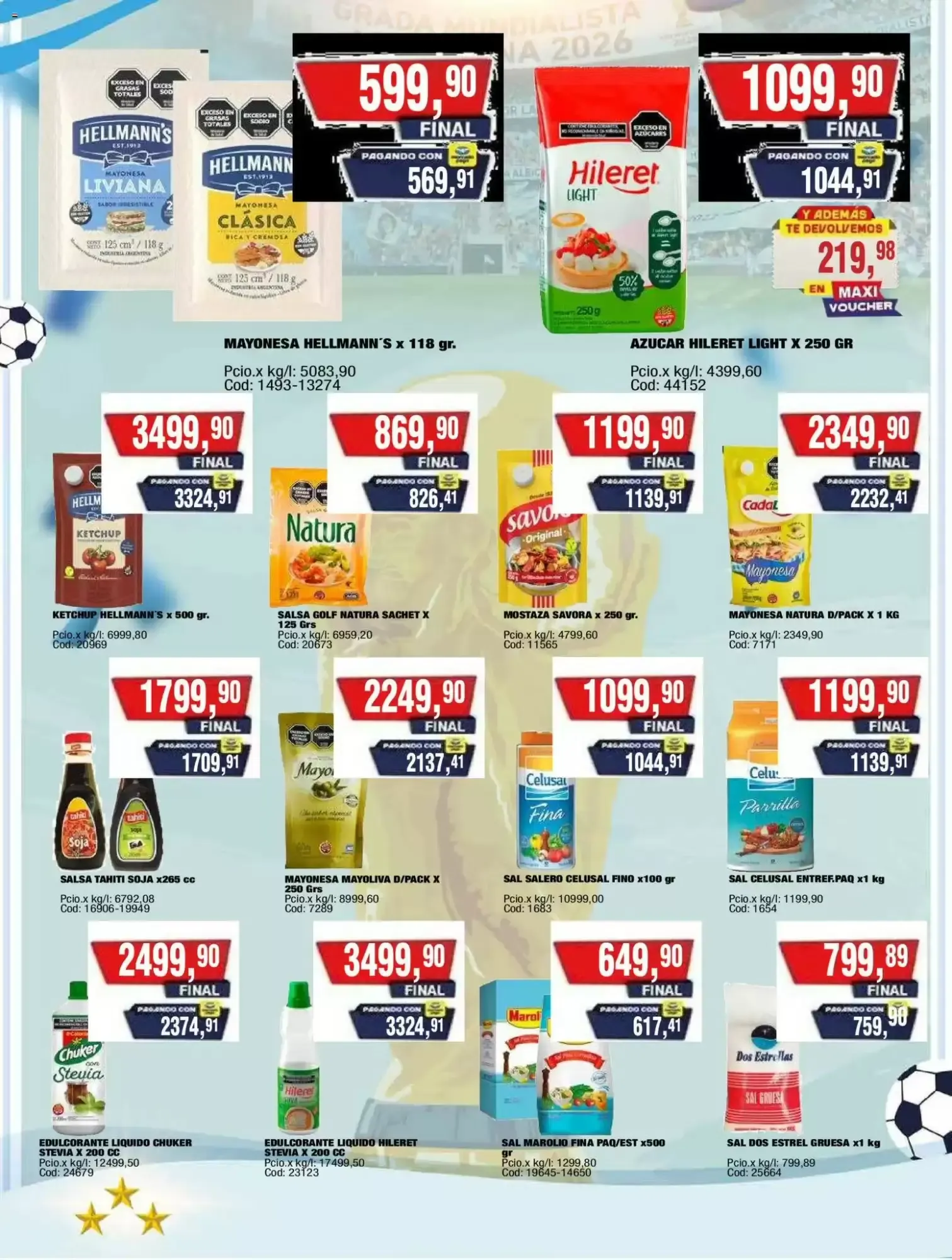 Ofertas de Brochure Supermercado Mayorista Maxiconsumo 13 de julio al 19 de julio 2026 - Página 7 del catálogo