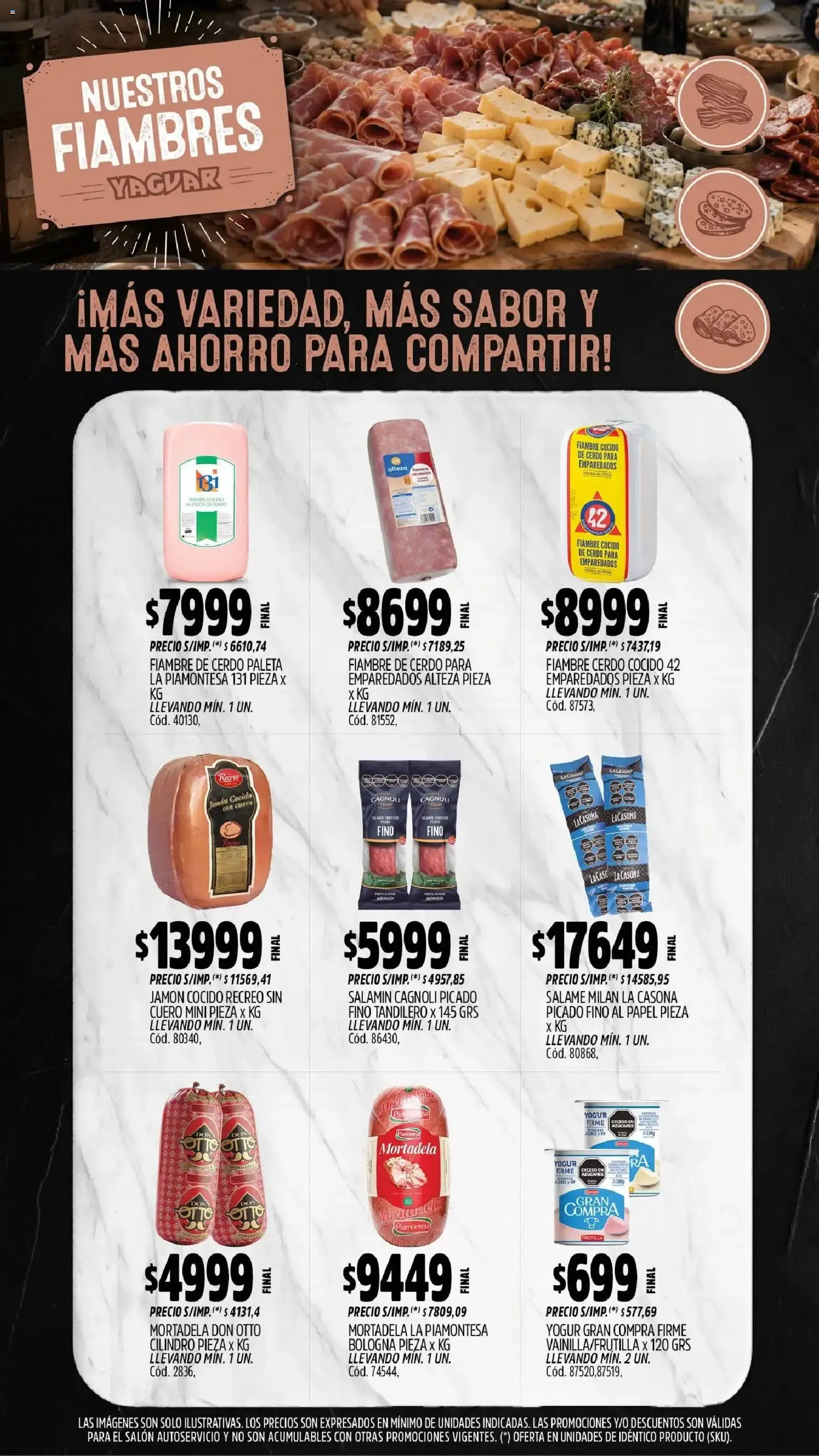 Ofertas de Mayorista Yaguar - Mes del Almacenero 31 de agosto al 6 de septiembre 2026 - Página 9 del catálogo