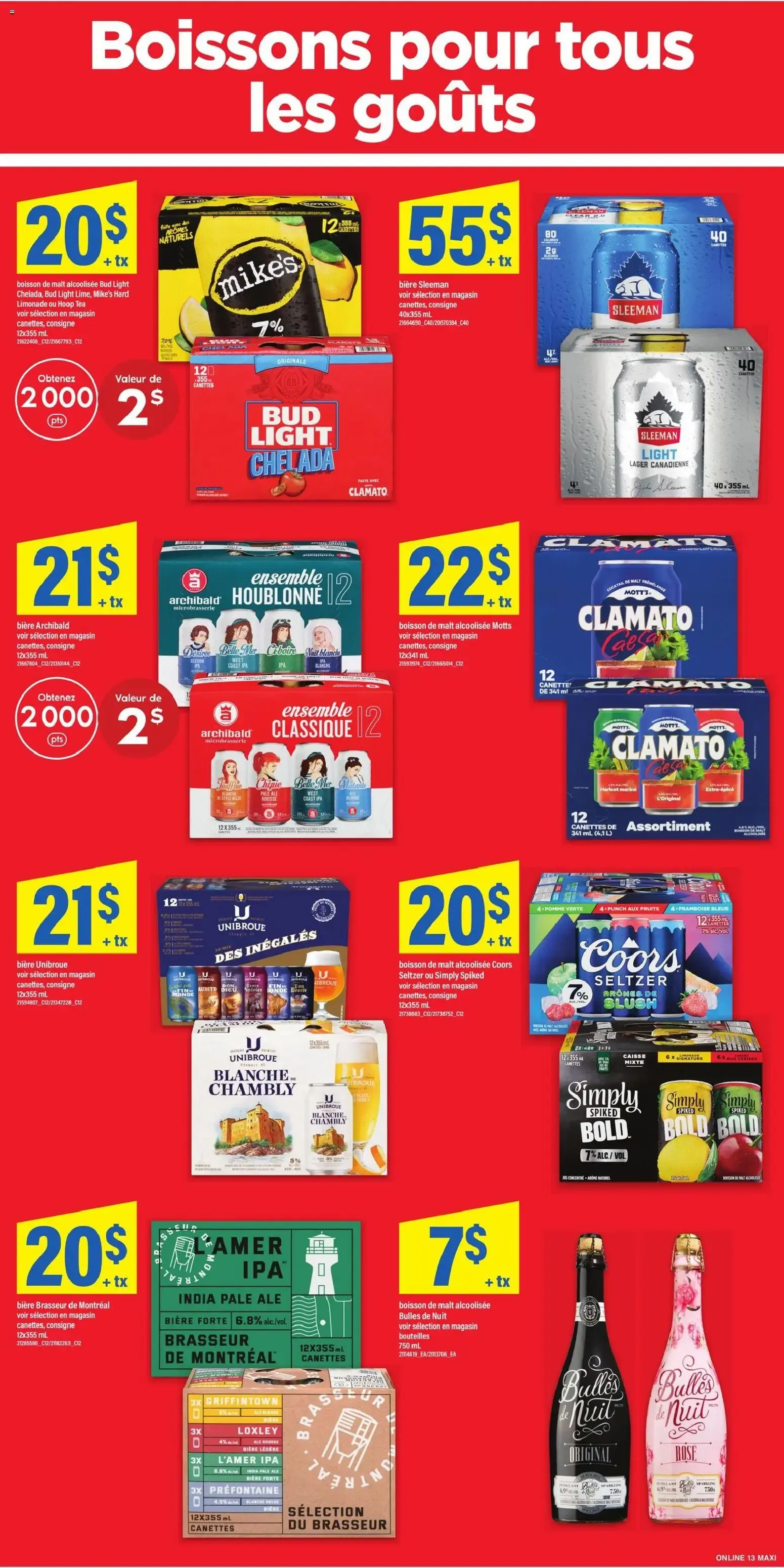 Maxi weekly flyer / circulaire from Oct 8, 2026 > weekly specials & deals from October 8 to October 14 2026 - flyer page 17