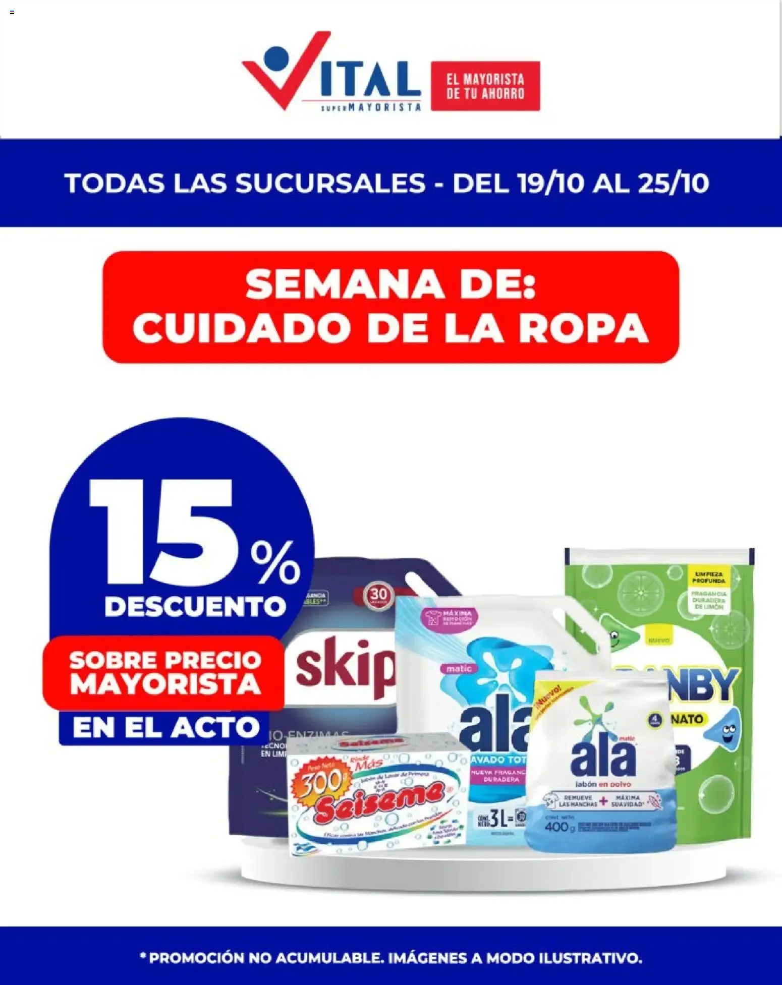 Ofertas de Vital - Martes 20/10 20 de octubre al 20 de octubre 2026 - Página 3 del catálogo