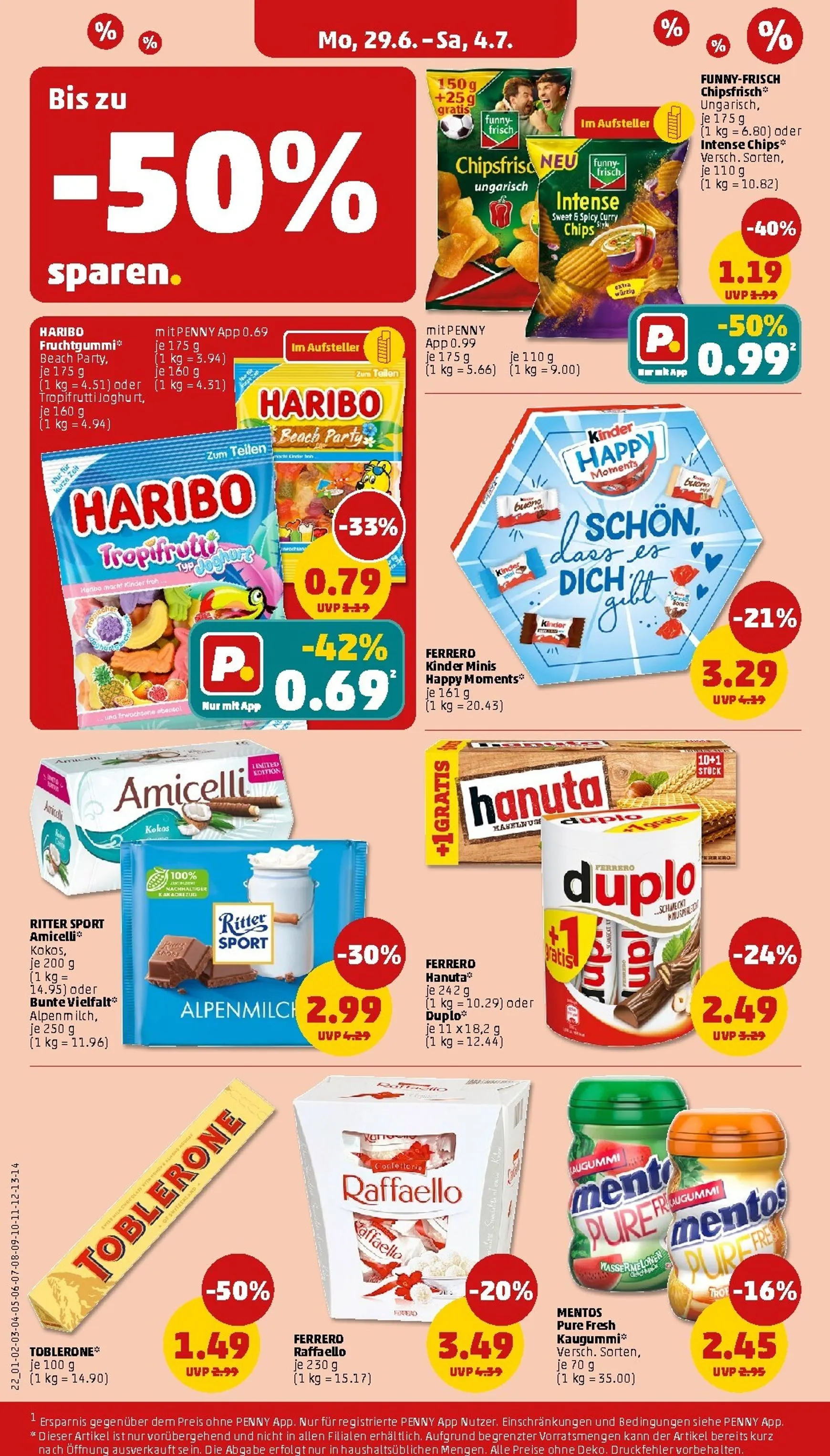 PENNY Prospekt nächste Woche – von Montag 29.06.2026 bis Samstag 04.07.2026 von 29. Juni bis 4. Juli 2026 - Prospekt seite 24