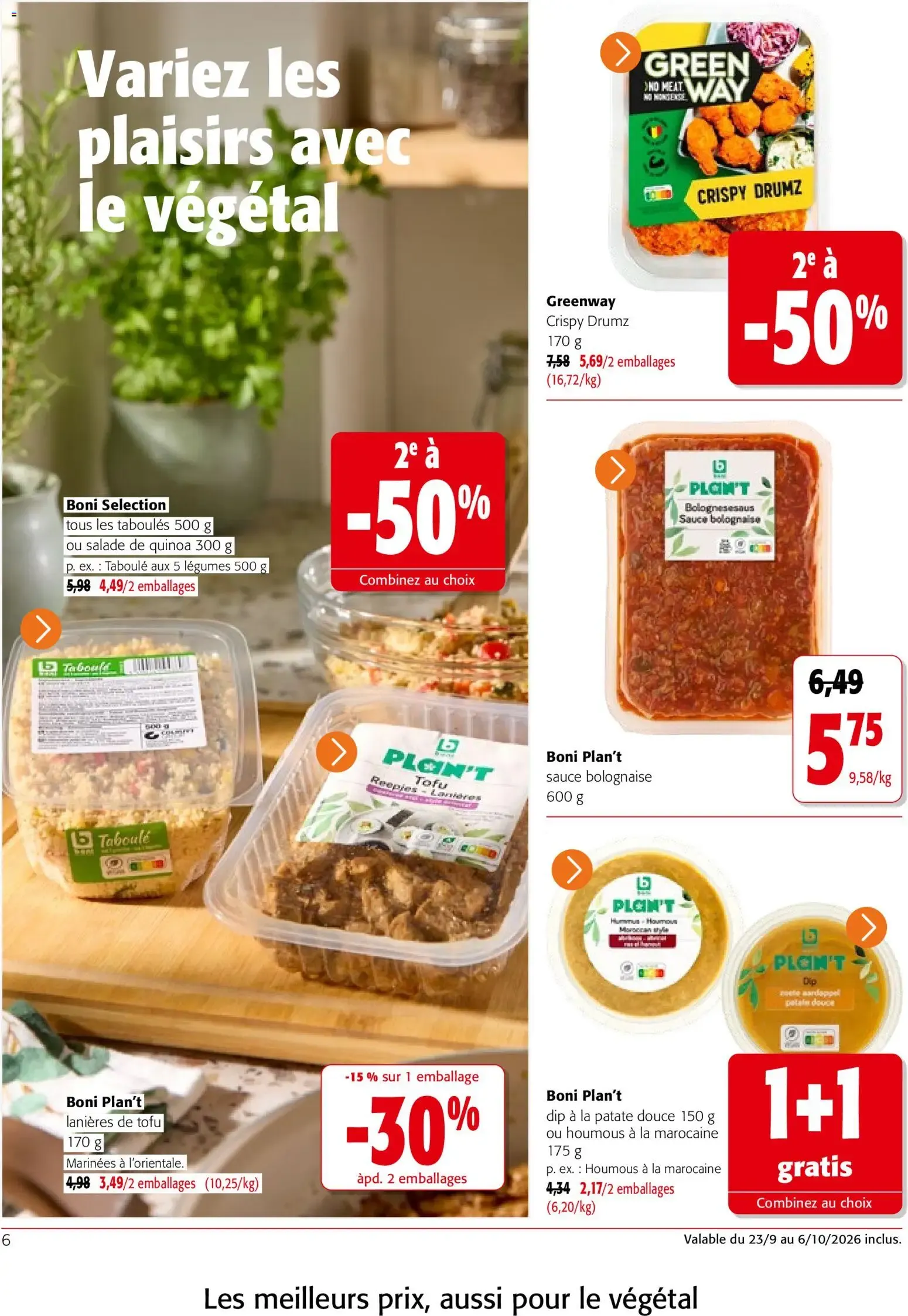 Colruyt catalogue à partir du 23/09/2026 - promo en ligne du 23 septembre au 6 octobre 2026 - Catalogue page 6