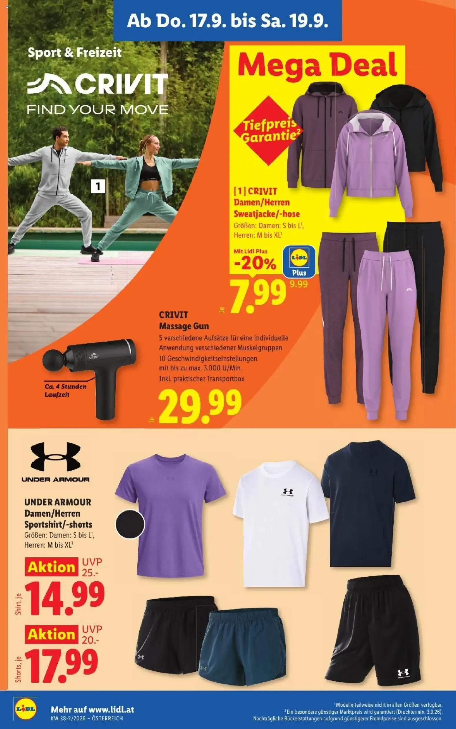 Lidl - Flugblatt ab 17.09.2026 - Angebote ab donnerstag von 17. September bis 19. September 2026 - Flugblätt seite 26
