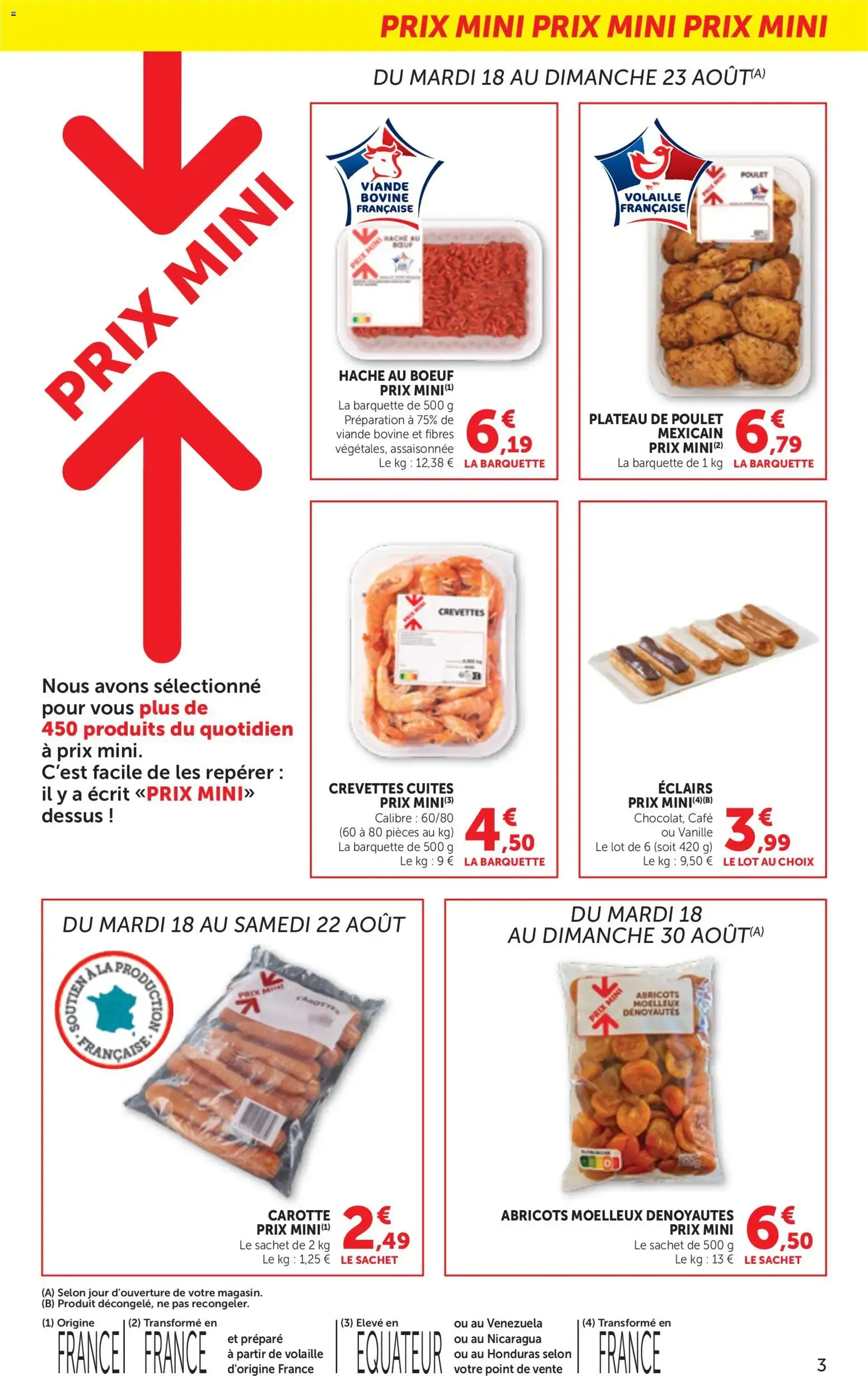 bi1 prospectus à partir du 18/08/2026 - promo en ligne du 18 août au 30 août 2026 - Catalogue page 3