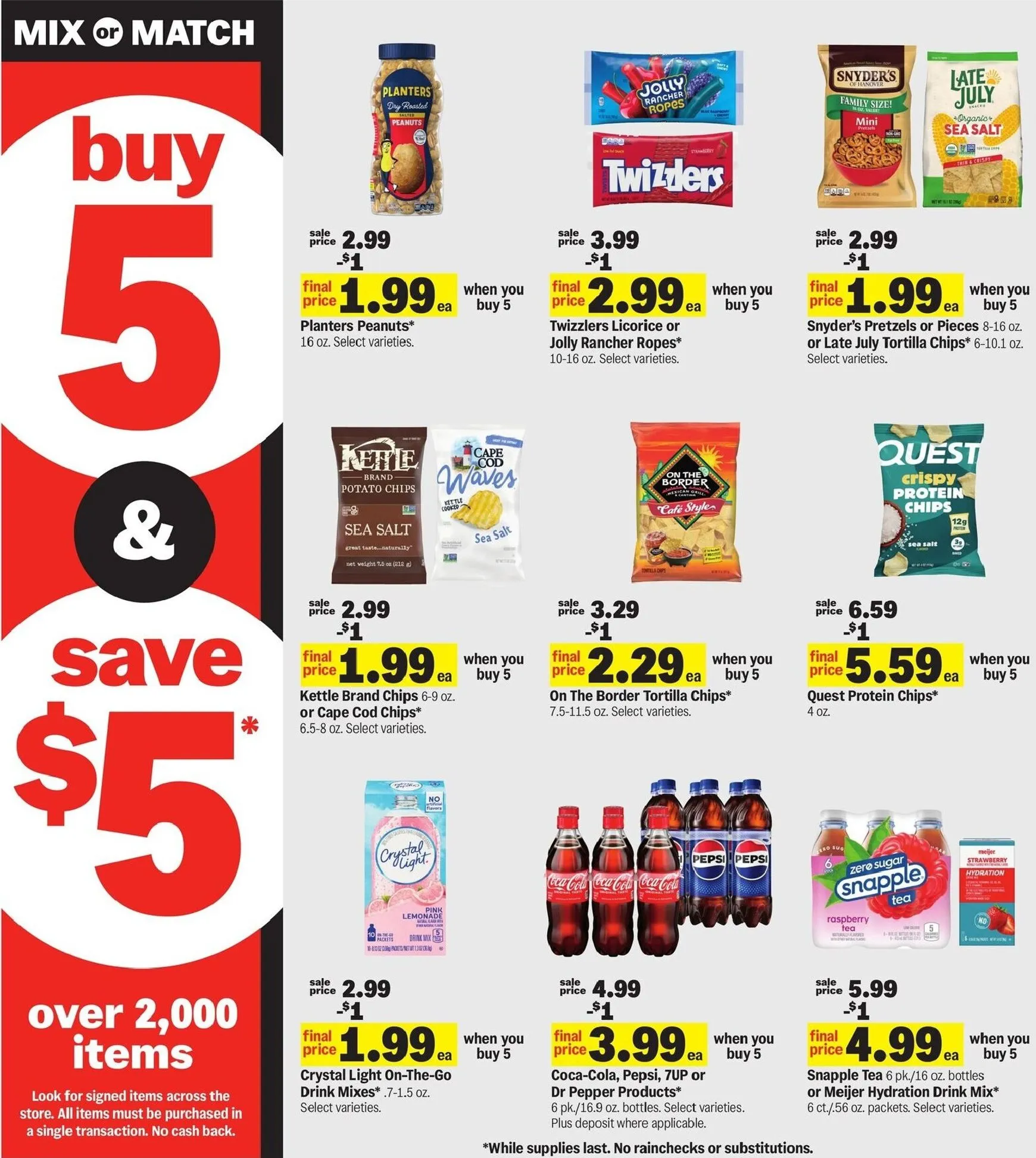 Weekly ad Meijer Sizzling Summer Deals from June 24 to June 30 2026 - Page 13