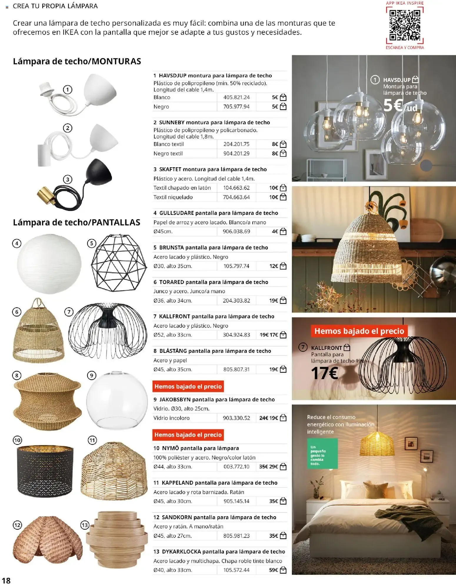 Catálogo de IKEA - Guía de Compra Iluminación y Sonido para tu Hogar 29 de septiembre al 31 de enero 2027 - Página 18
