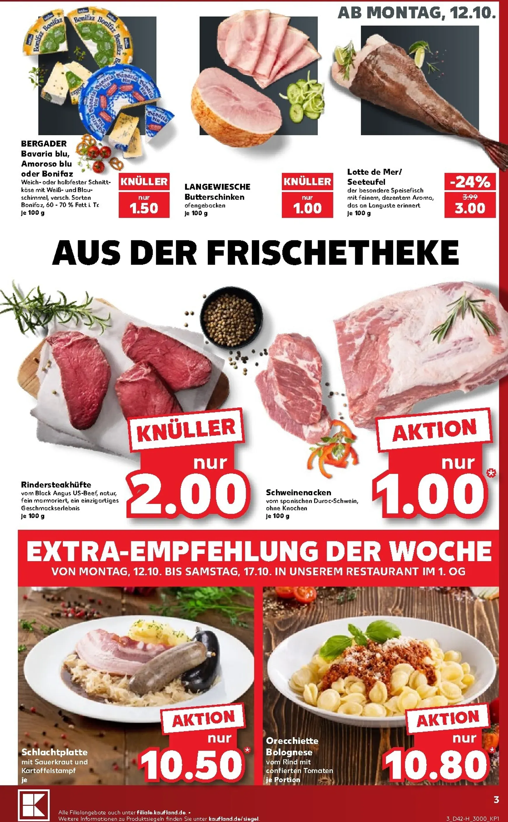 Kaufland - Neckarsulm Prospekt nächste Woche – von Montag 12.10.2026 bis Samstag 17.10.2026 von 12. Oktober bis 17. Oktober 2026 - Prospekt seite 3
