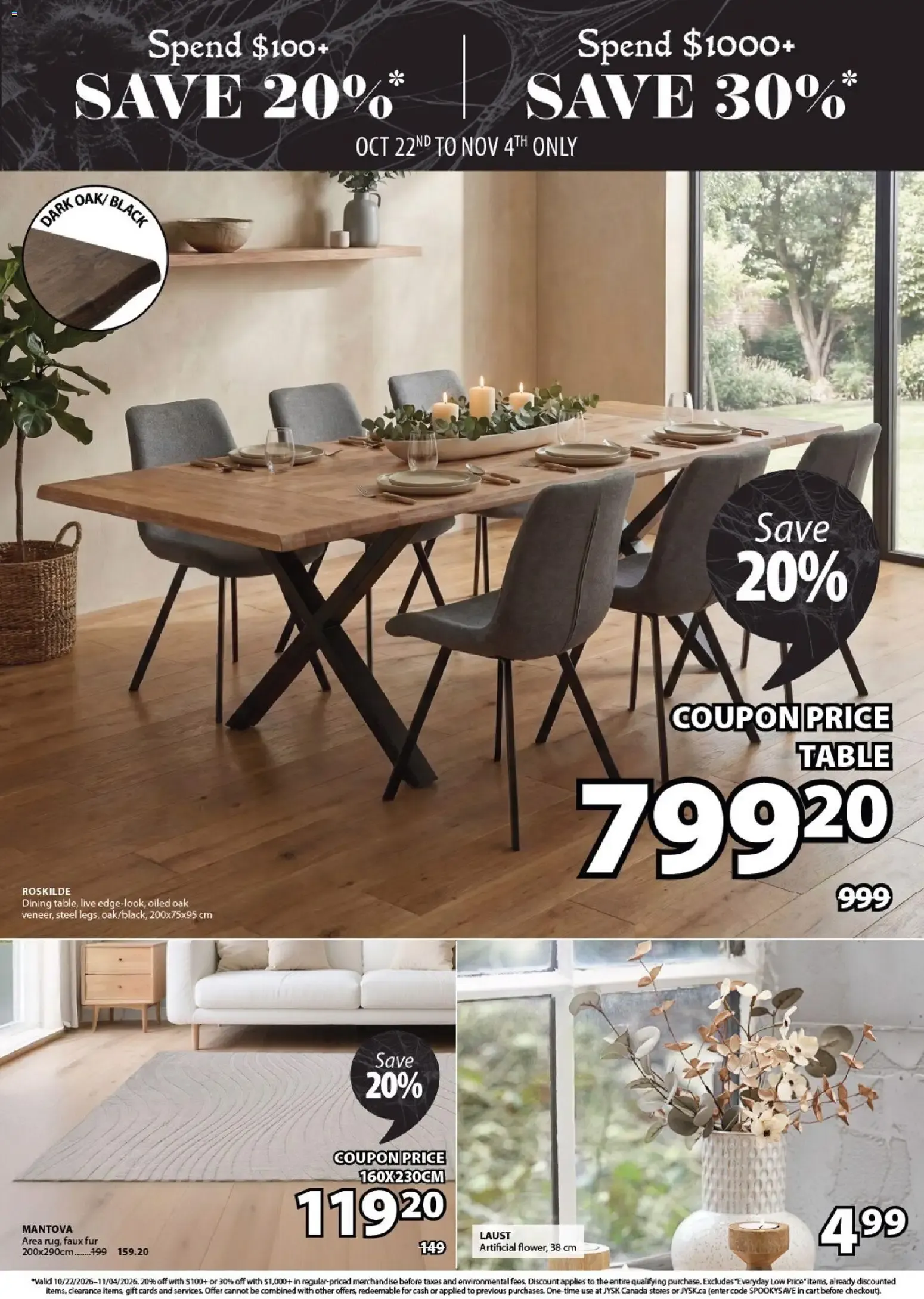SPOOKY COUPON from October 22 to November 4 2026 - flyer page 3