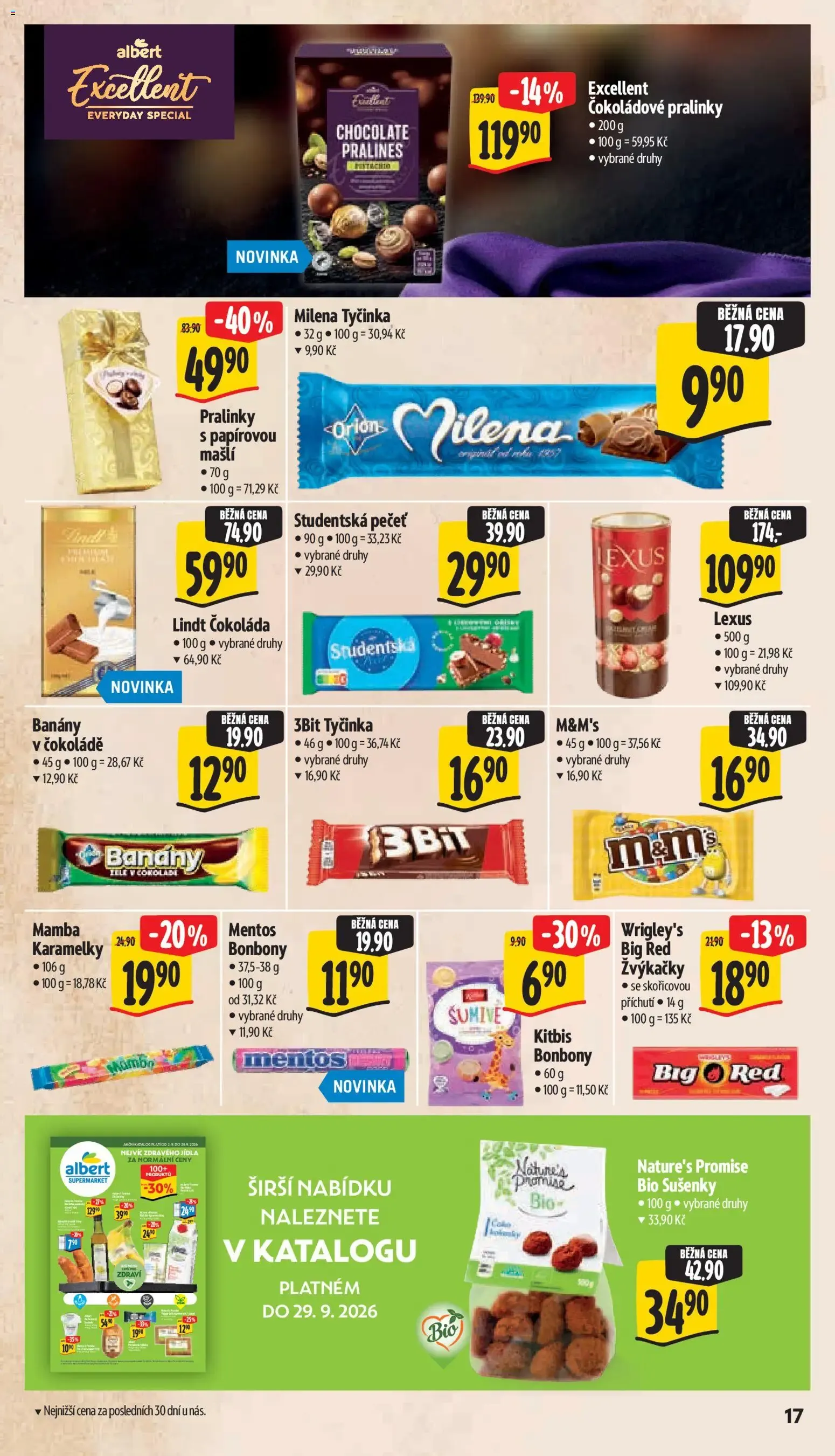 Albert leták - Supermarket - Frenštát pod Radhoštěm od 16.09.2026 - Akční leták - 16. září 22. září 2026 - Page 31