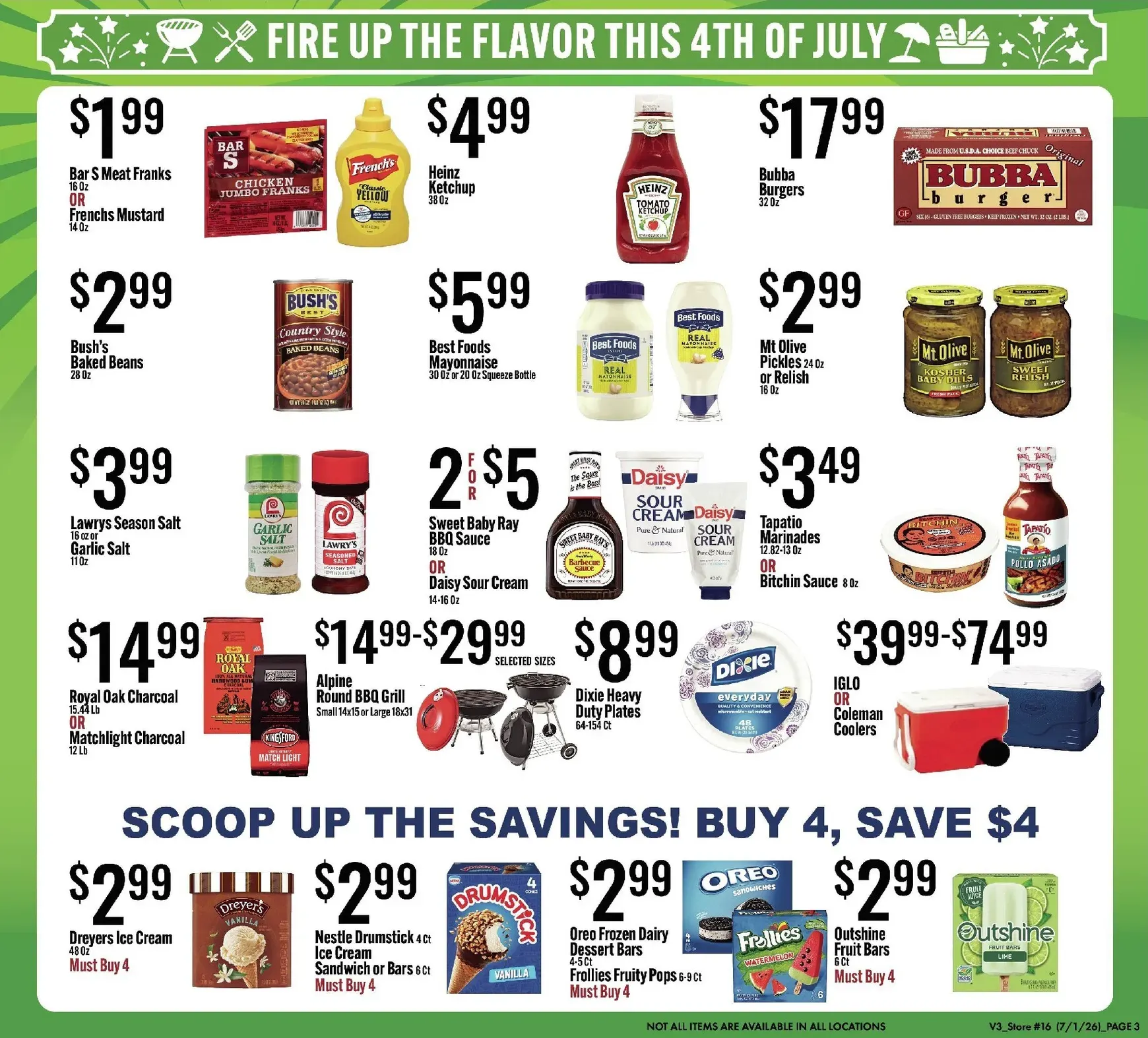 Weekly ad Current Jons leaflet valid from Wednesday 07/01/2026 to Tuesday 07/07/2026 from July 1 to July 7 2026 - Page 3