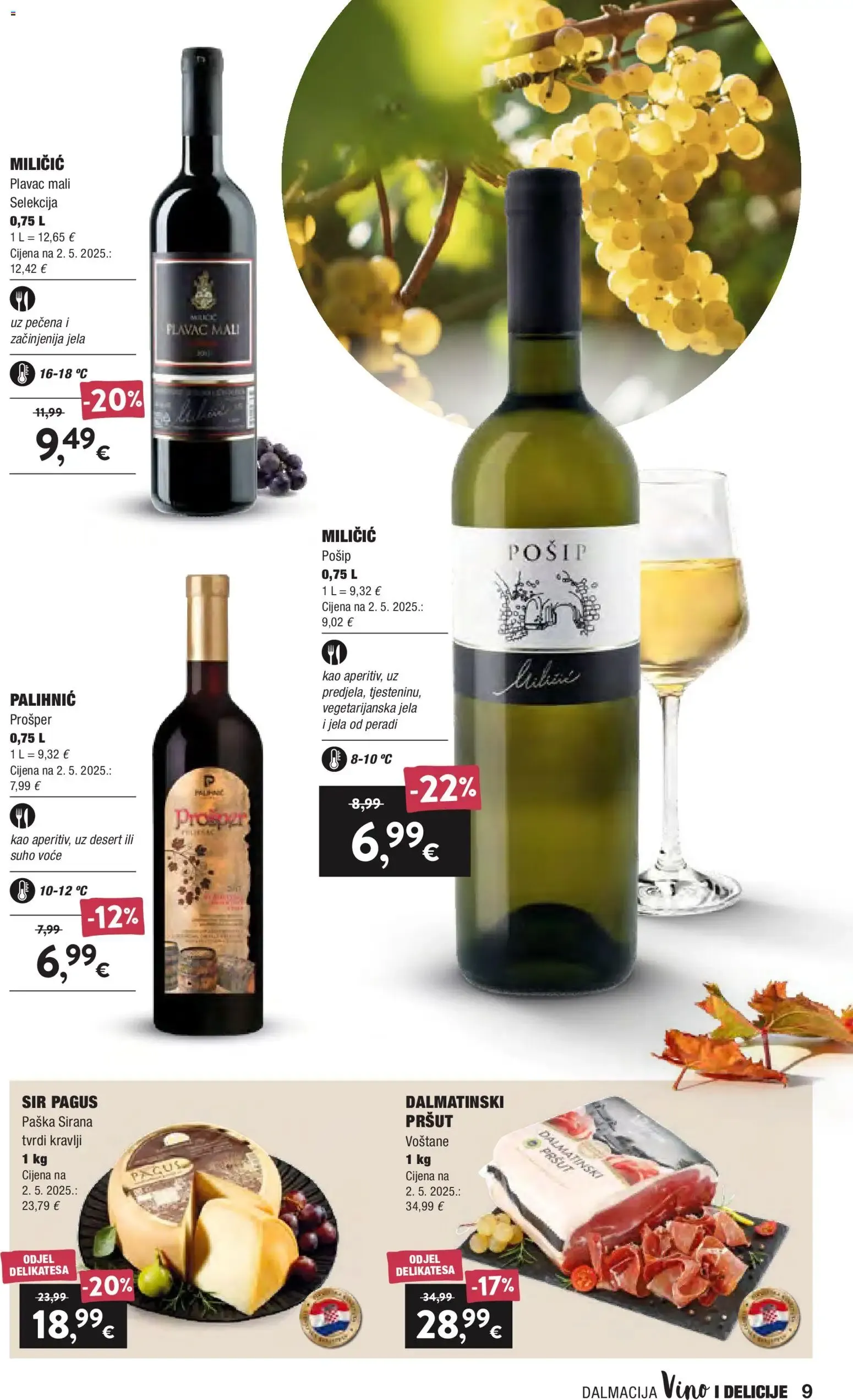 Katalog Vino I DELICIJE od 16. rujna do 6. listopada 2026. - Pregled Stranica 9
