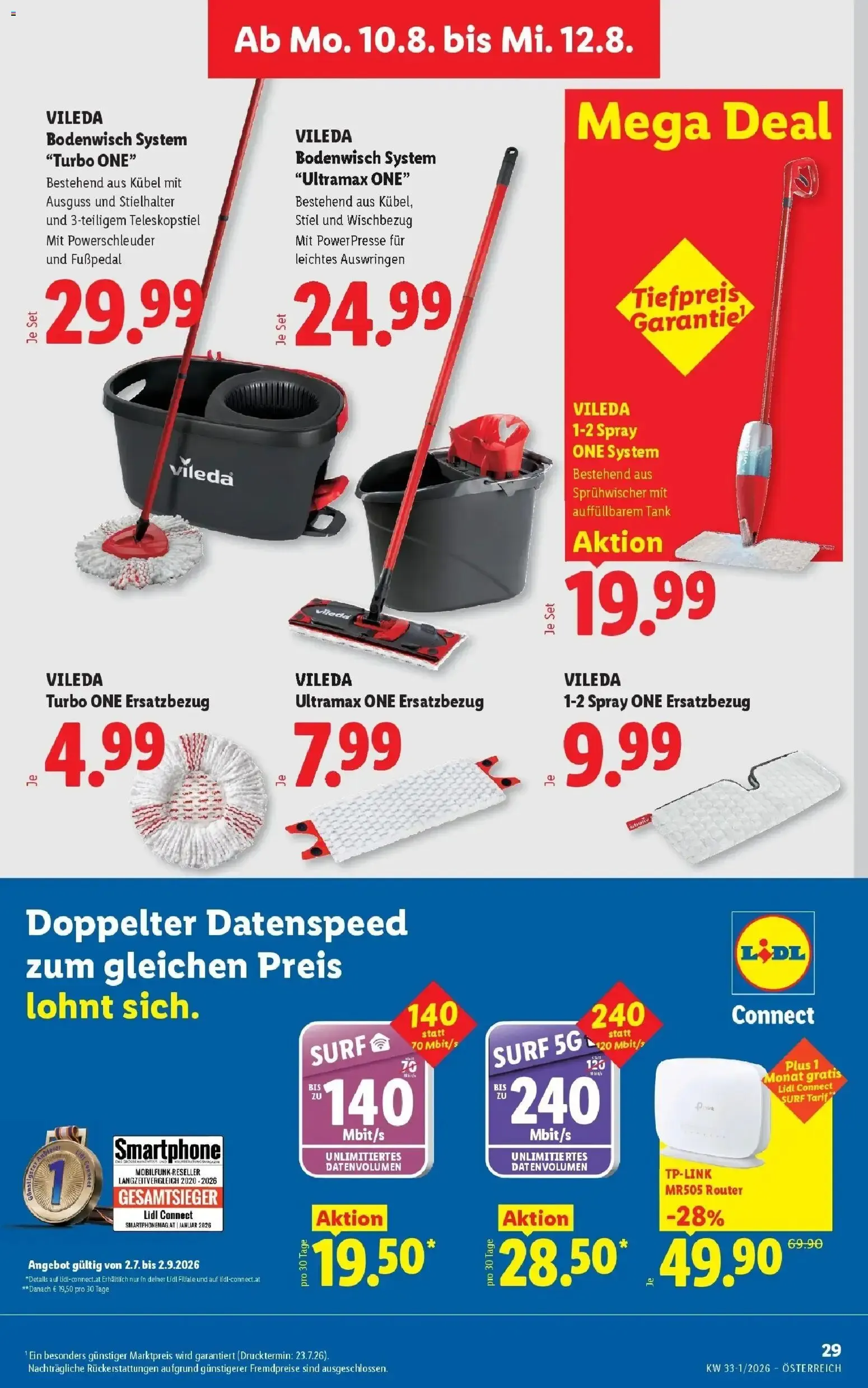 Lidl Plus: Österreichs günstigste Preise von 6. August bis 8. August 2026 - Flugblätt seite  33