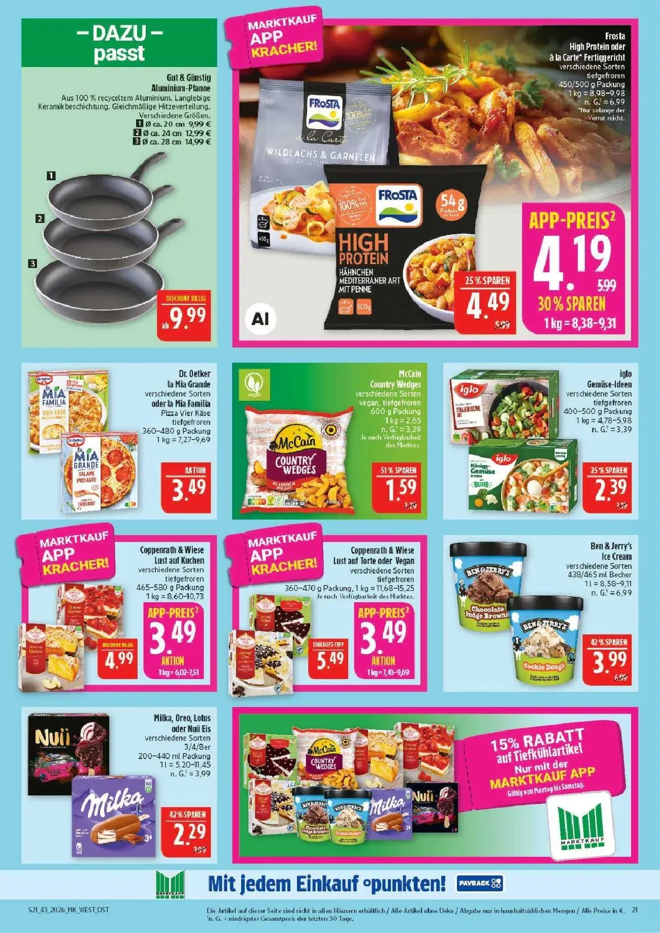 Marktkauf App: Scannen & Clever Sparen von 19. Oktober bis 24. Oktober 2026 - Prospekt seite 21