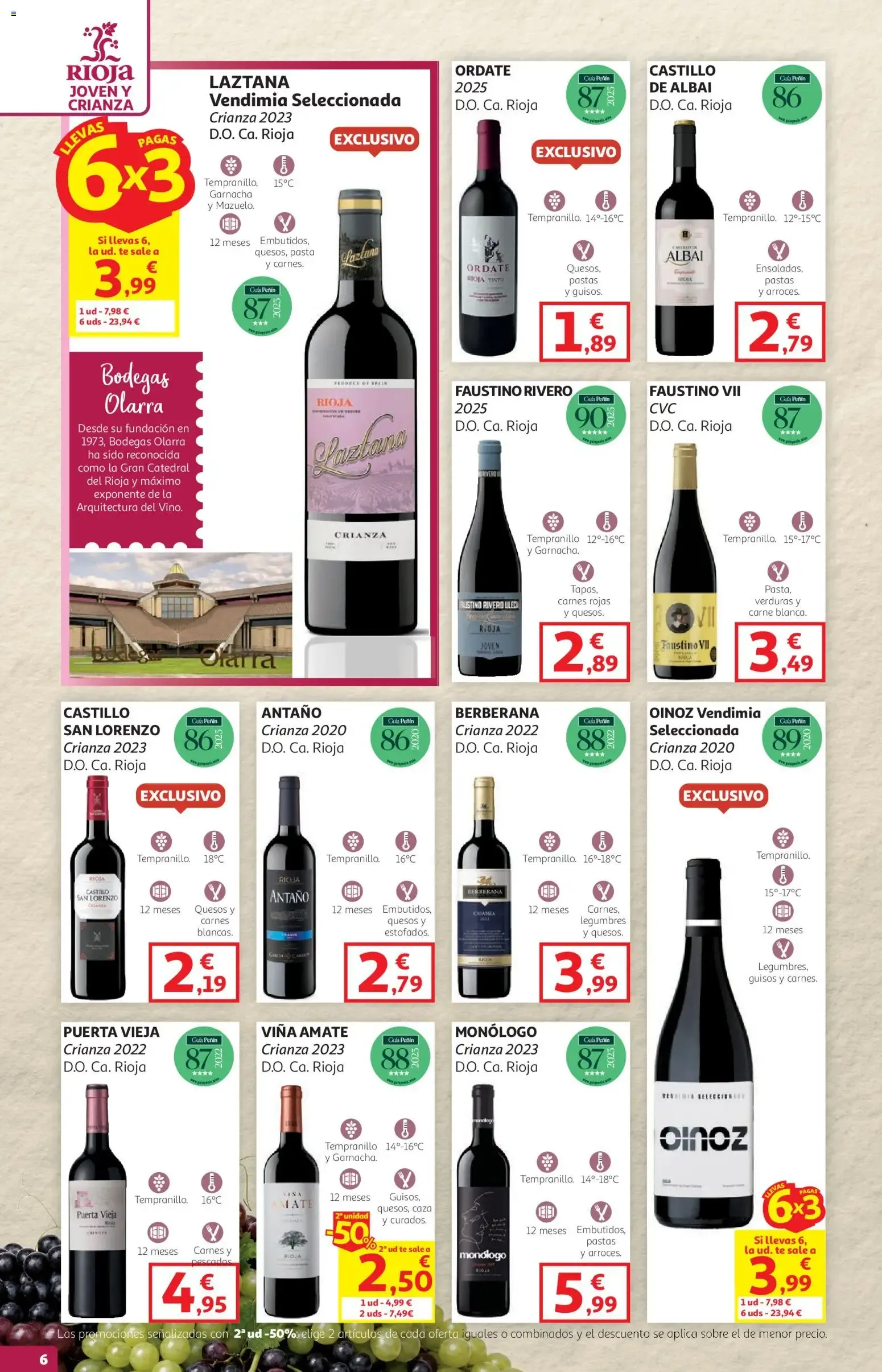 Catálogo de Feria del Vino - Alcampo 8 de octubre al 25 de octubre 2026 - Página 6