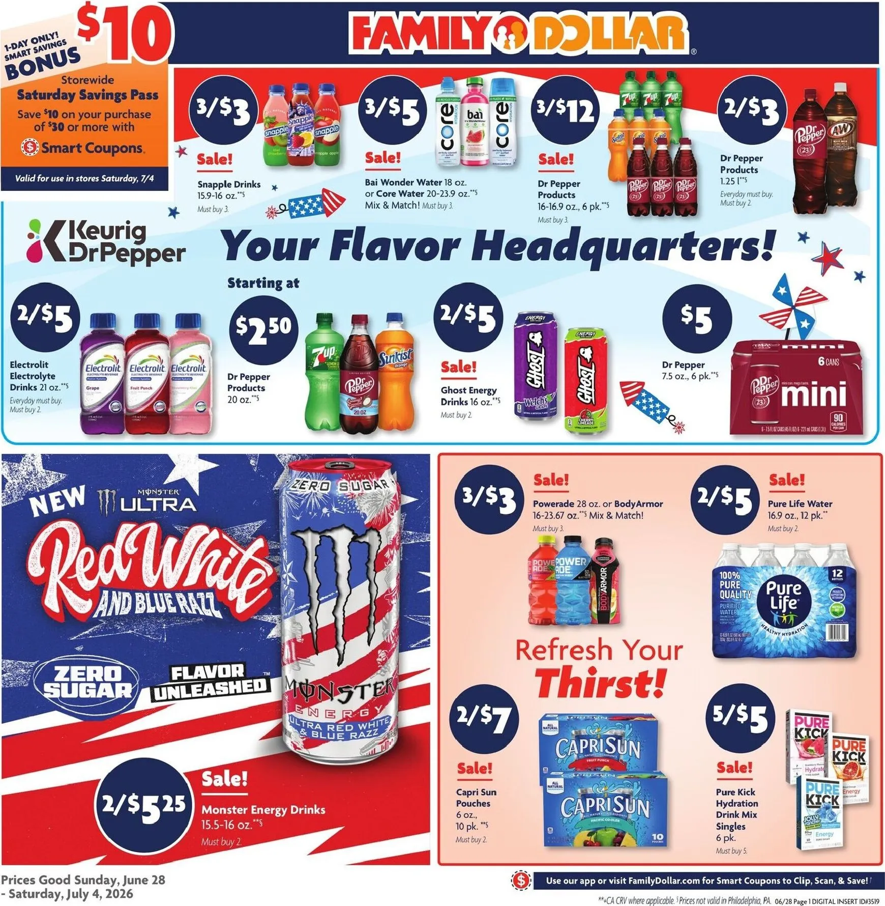 Weekly ad Your Flavor Headquarters! from June 28 to July 4 2026 - Page 1