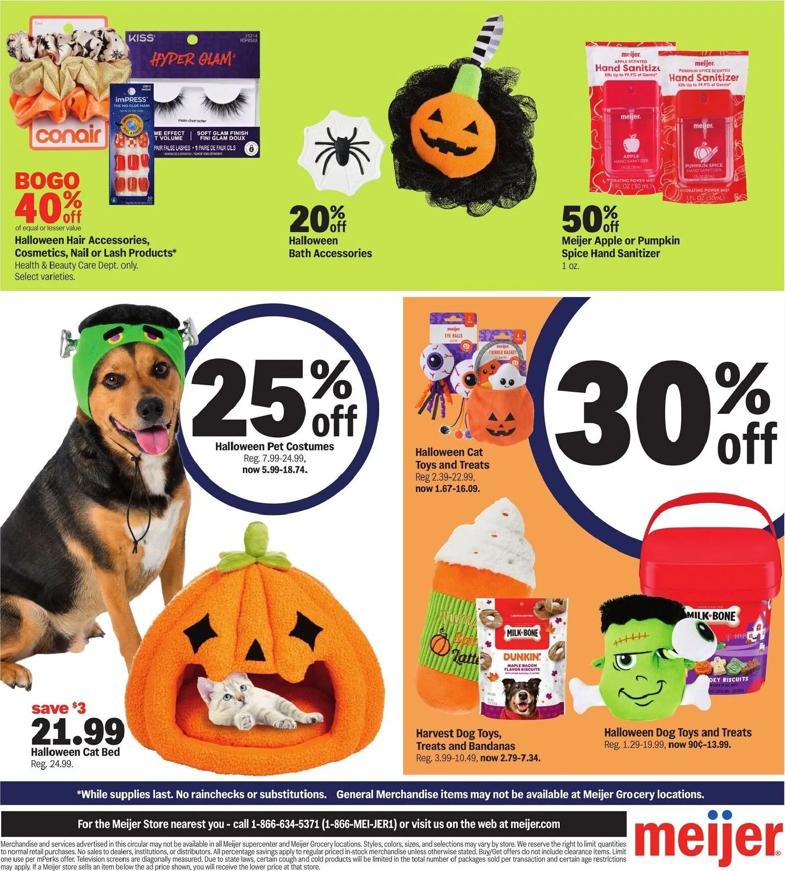 Weekly ad Future Meijer - Happy Halloween flyer valid from Wednesday 10/21/2026 to Tuesday 10/27/2026 from October 21 to October 27 2026 - Page 7