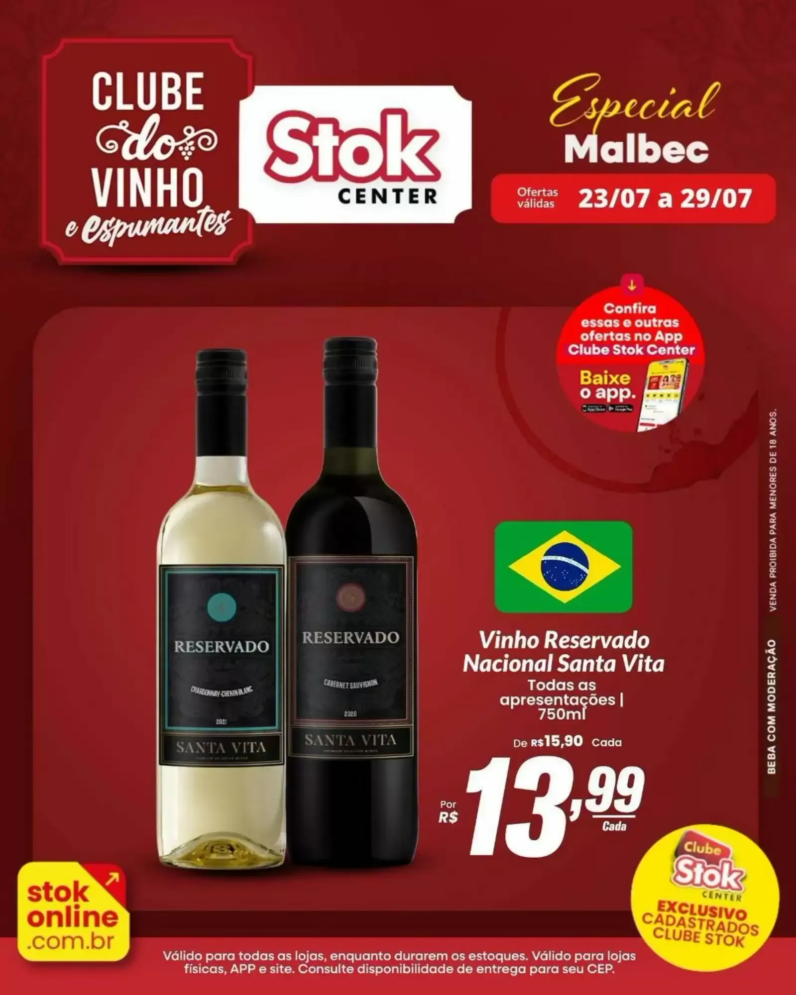 Clube do Vinho e Espumantes - Especial Malbec