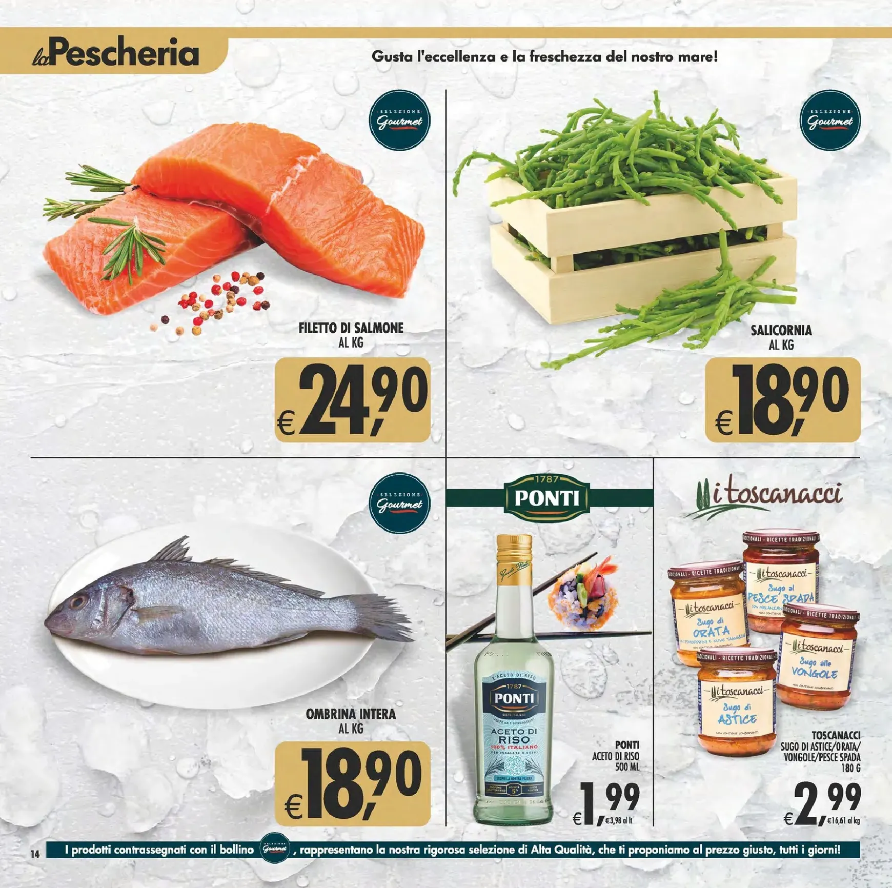 Volantino attuale di Decò - Gourmet valido dal martedì 09/06/2026 al giovedì 18/06/2026 da 9 giugno a 18 giugno di 2026 - Pagina del volantino 14