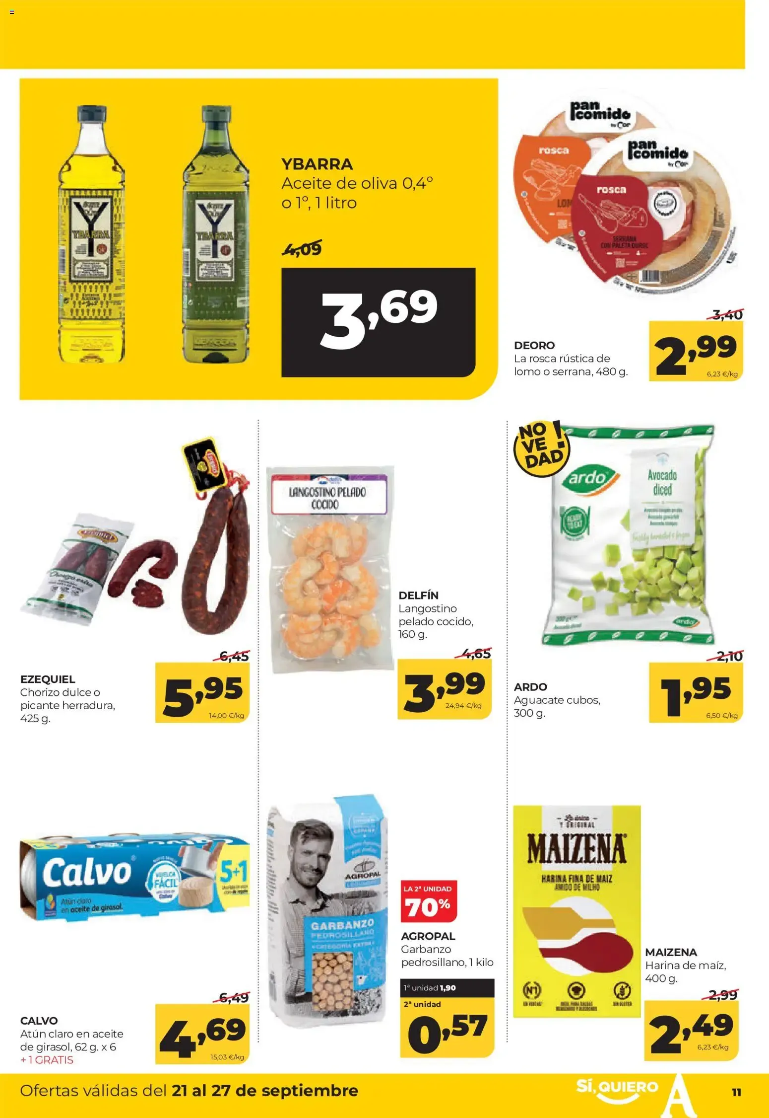 Catálogo de Alimerka folleto Castilla y León y Galicia 21 de septiembre al 27 de septiembre 2026 - Página 11