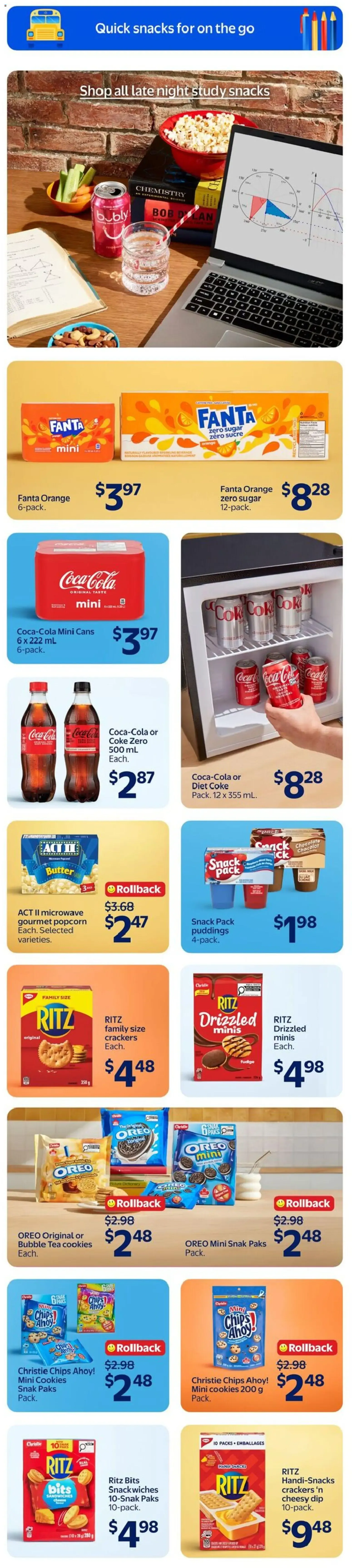 Walmart flyer - Back to school from Aug 20, 2026 > weekly specials & deals from August 20 to August 26 2026 - flyer page 12