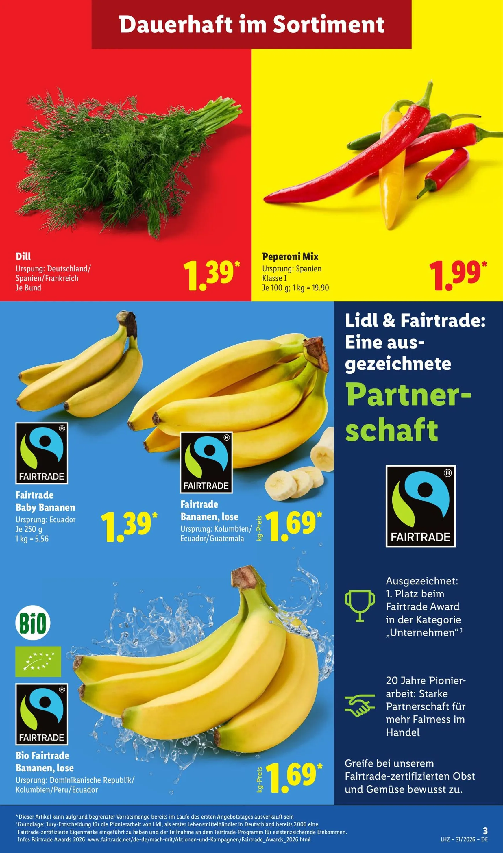 Lidl Prospekt nächste Woche – von Montag 27.07.2026 bis Samstag 01.08.2026 von 27. Juli bis 1. August 2026 - Prospekt seite 3