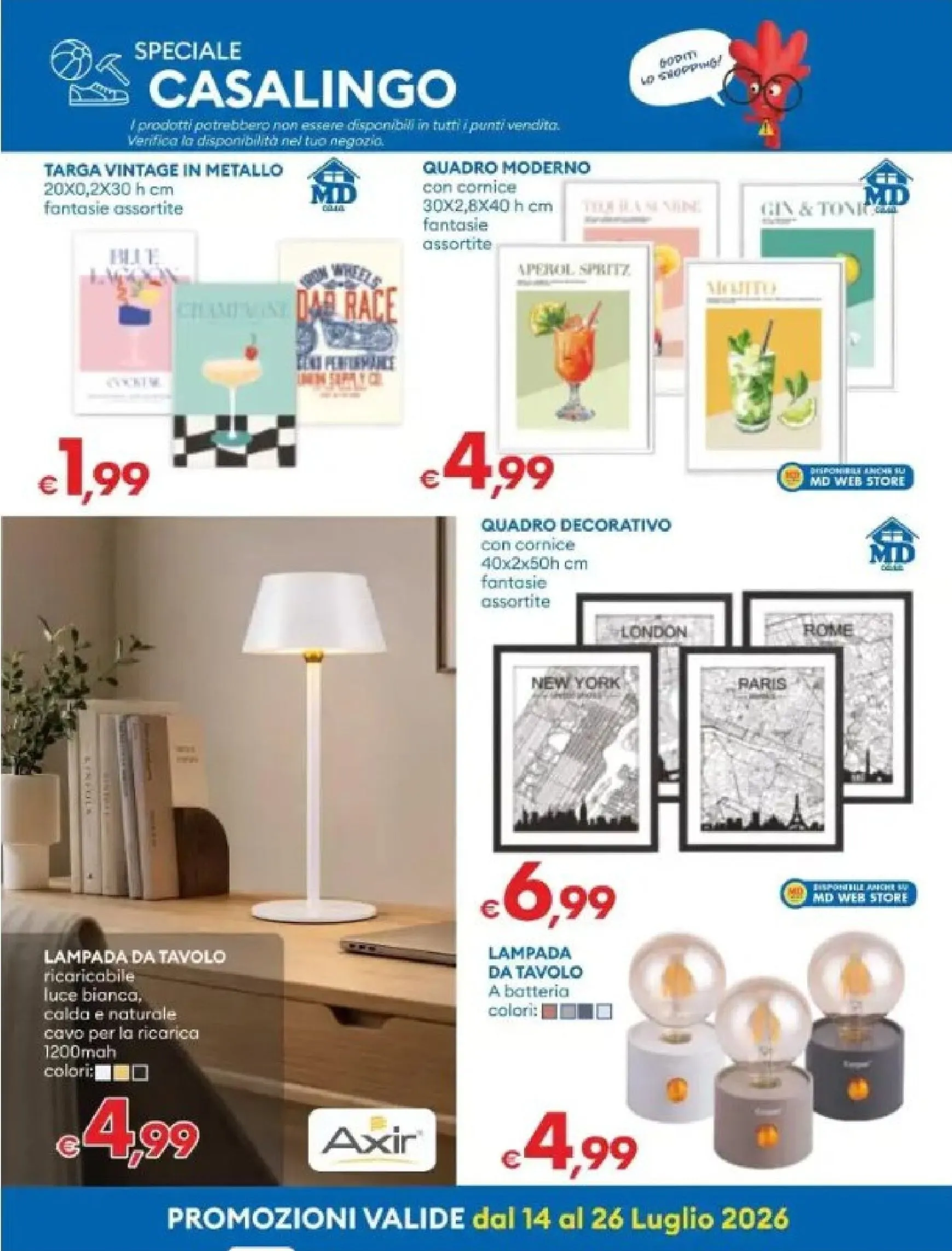 Volantino attuale di MD valido dal martedì 14/07/2026 al domenica 26/07/2026 da 14 luglio a 26 luglio di 2026 - Pagina del volantino 27