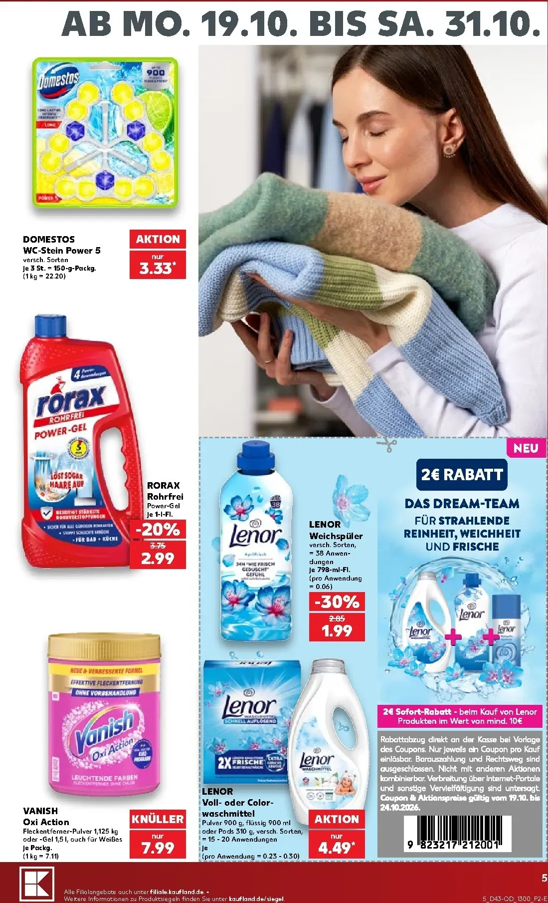 Kaufland - Deutschlands größte Drogerie-Abteilung Prospekt – von Montag 19.10.2026 bis Samstag 31.10.2026 von 19. Oktober bis 31. Oktober 2026 - Prospekt seite 5